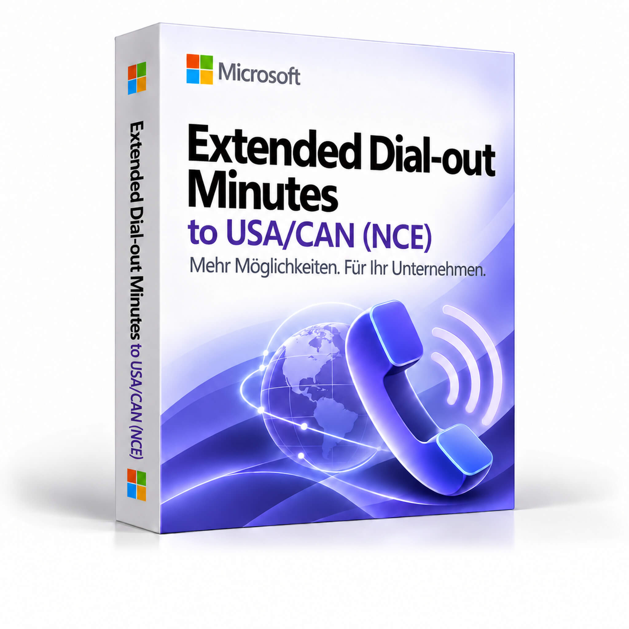 Microsoft Extended Dial-out Minutes to USA/CAN (NCE)