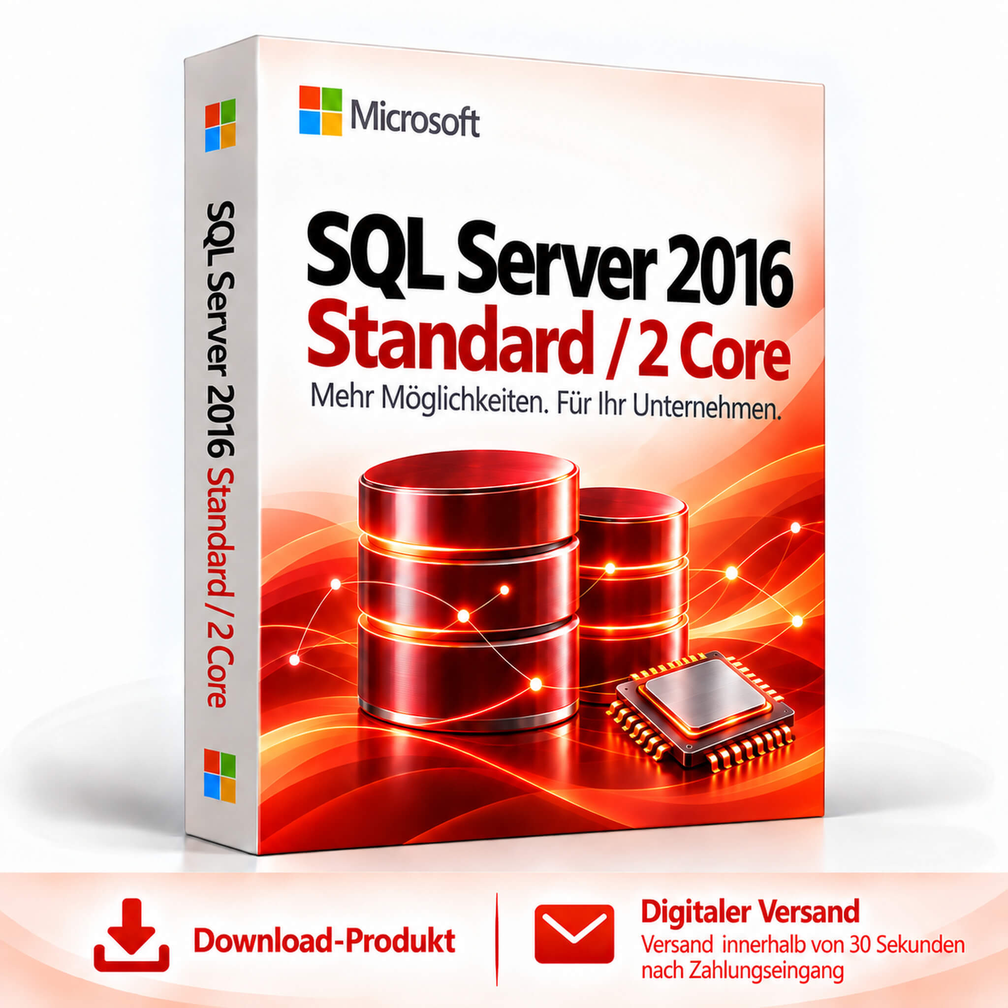Microsoft SQL Server 2016 Standard / 2 Core
