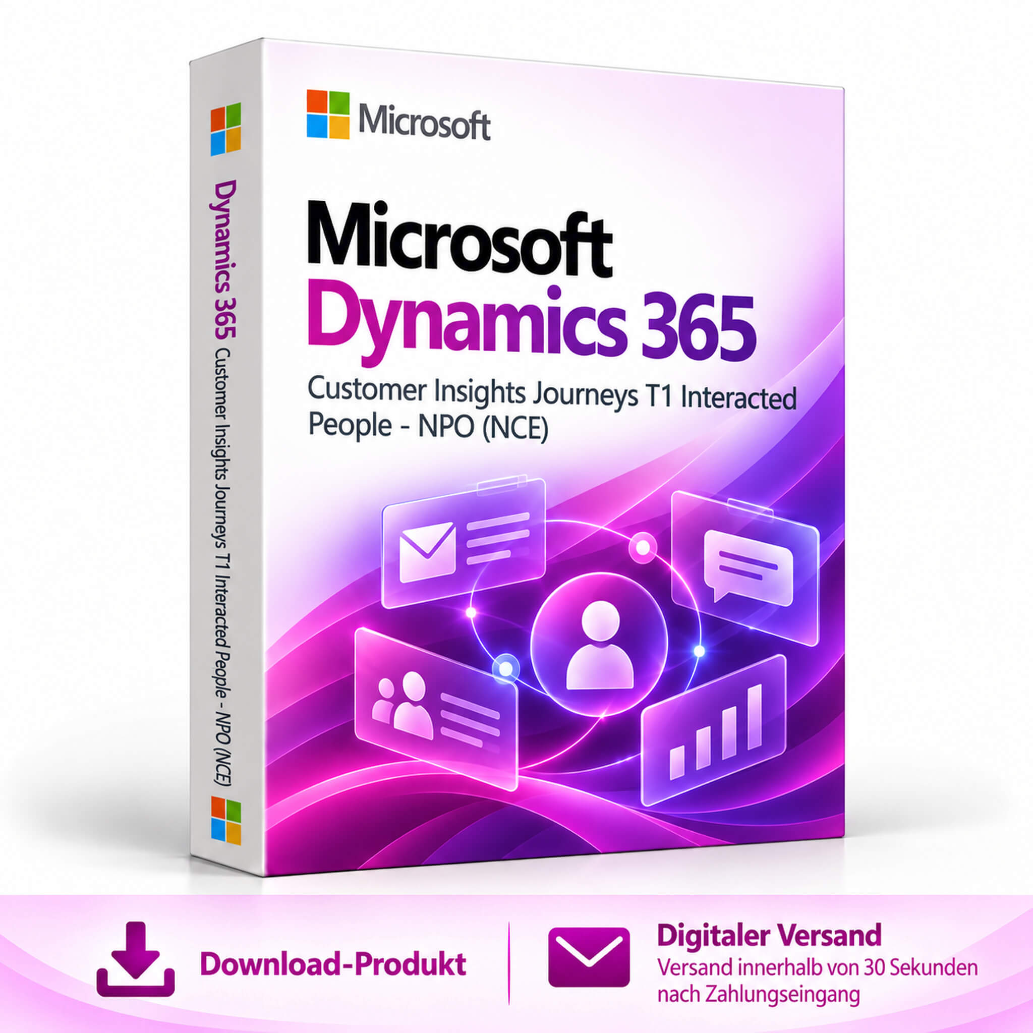 Microsoft Dynamics 365 Customer Insights Journeys T1 Interacted People - NPO (NCE)