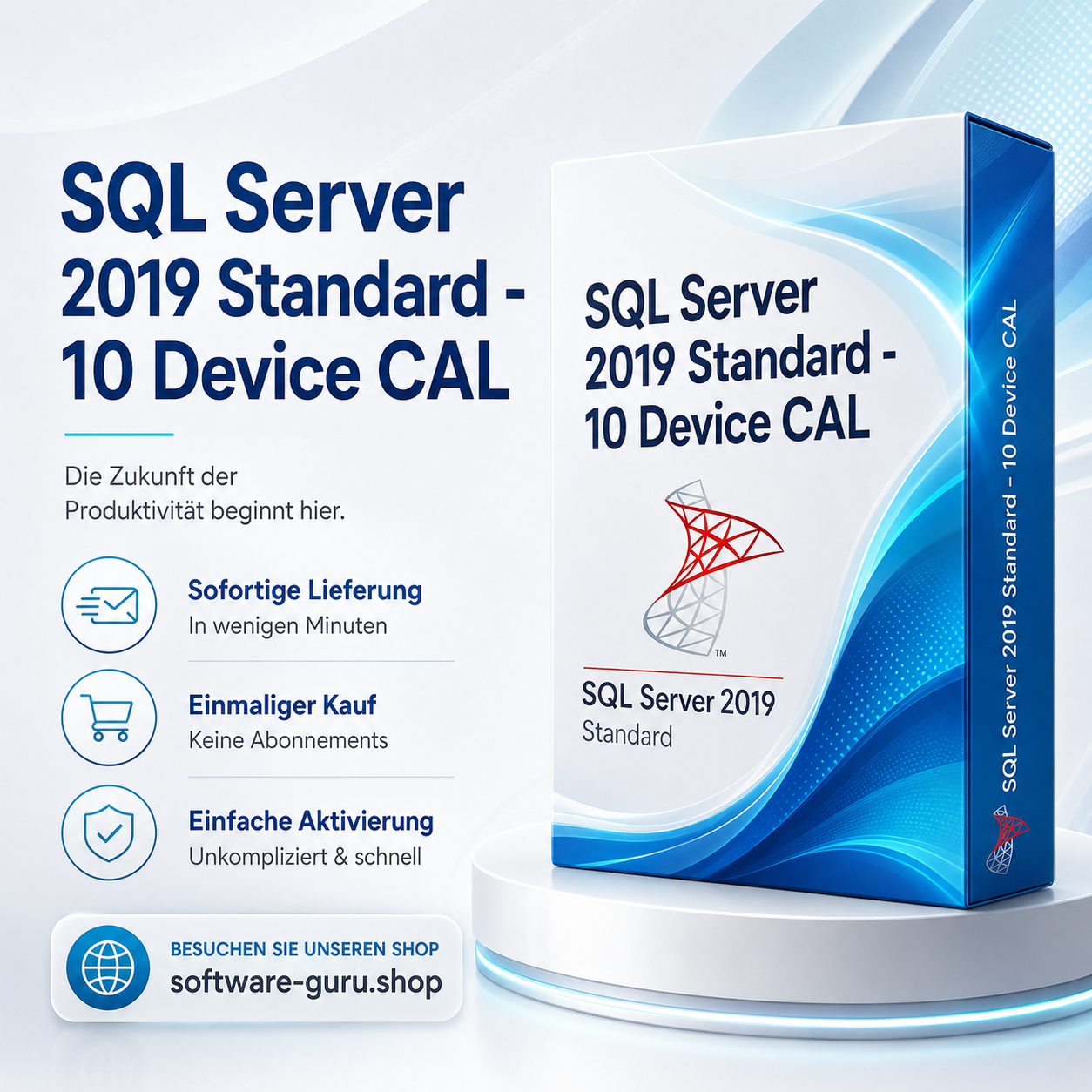 SQL Server 2019 Standard - 10 Device CAL