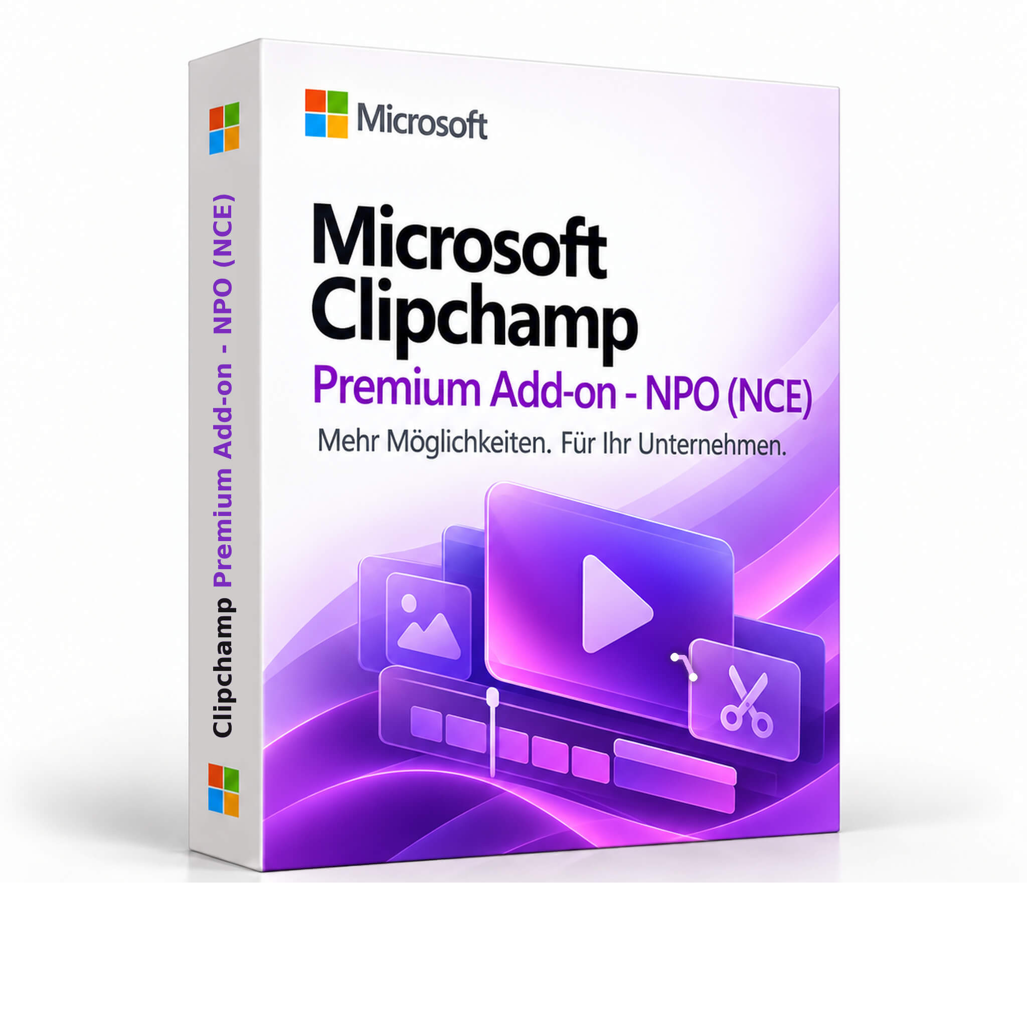 Microsoft Clipchamp Premium Add-on - NPO (NCE)