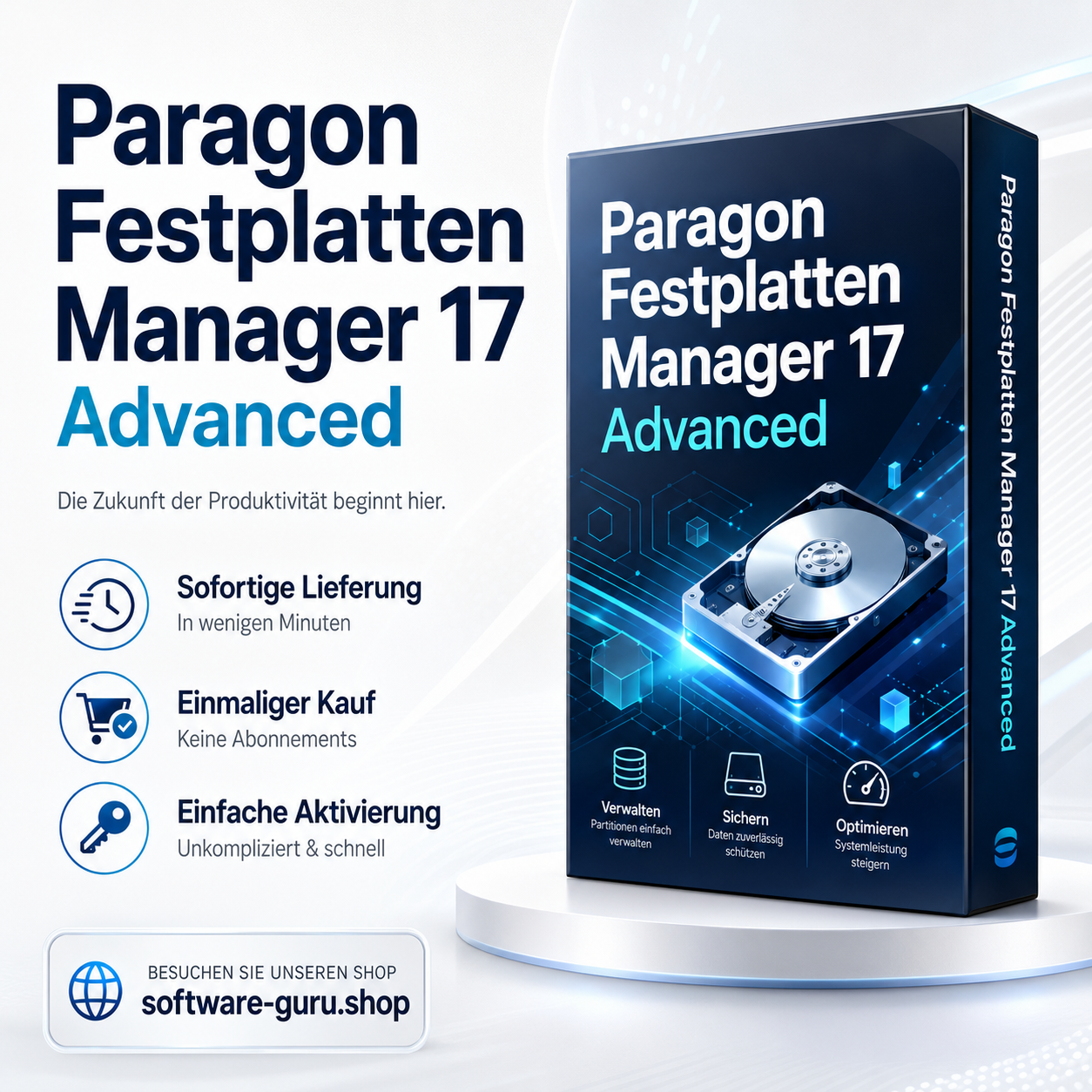 Paragon Festplatten Manager 17 Advanced