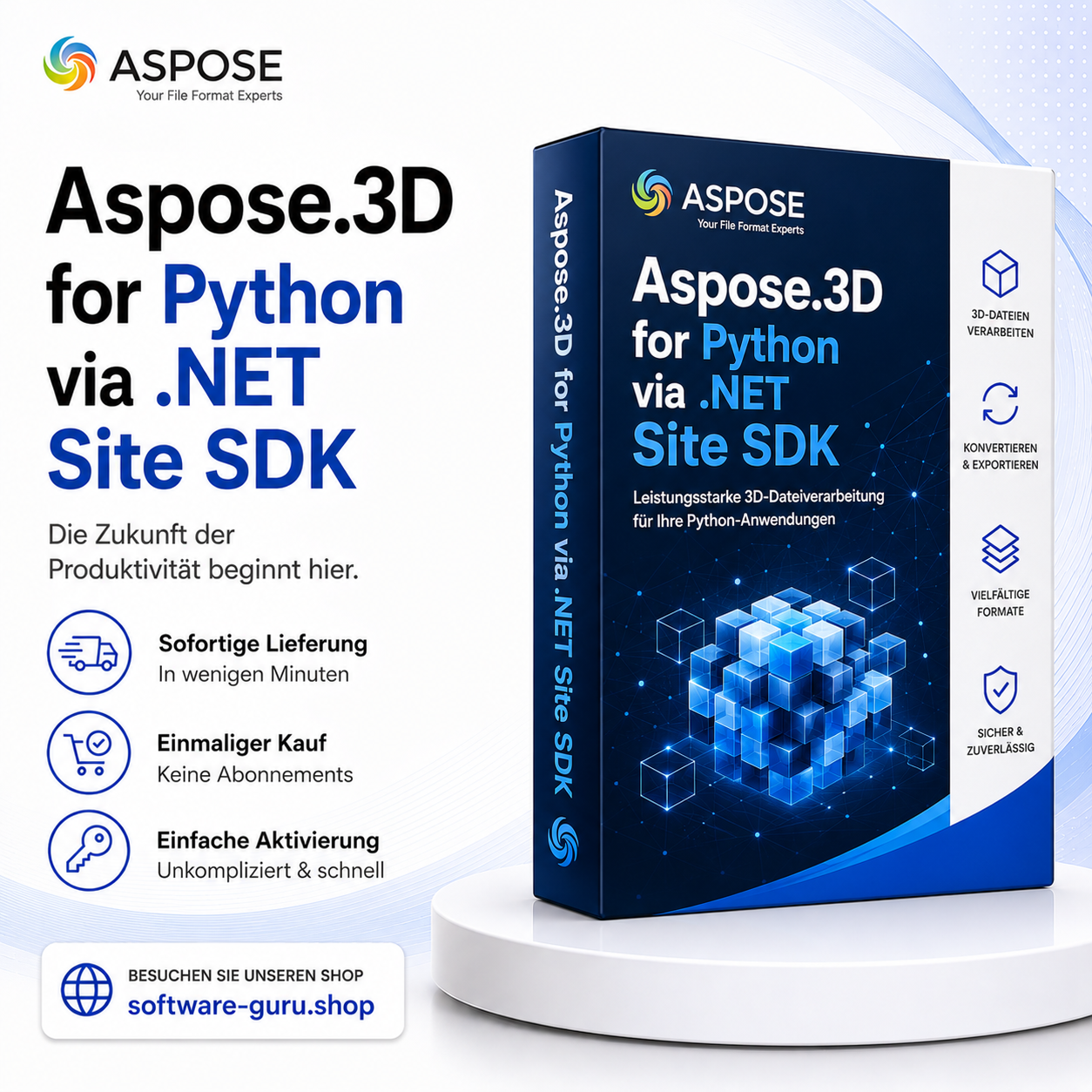 Aspose.3D for Python via .NET Site SDK