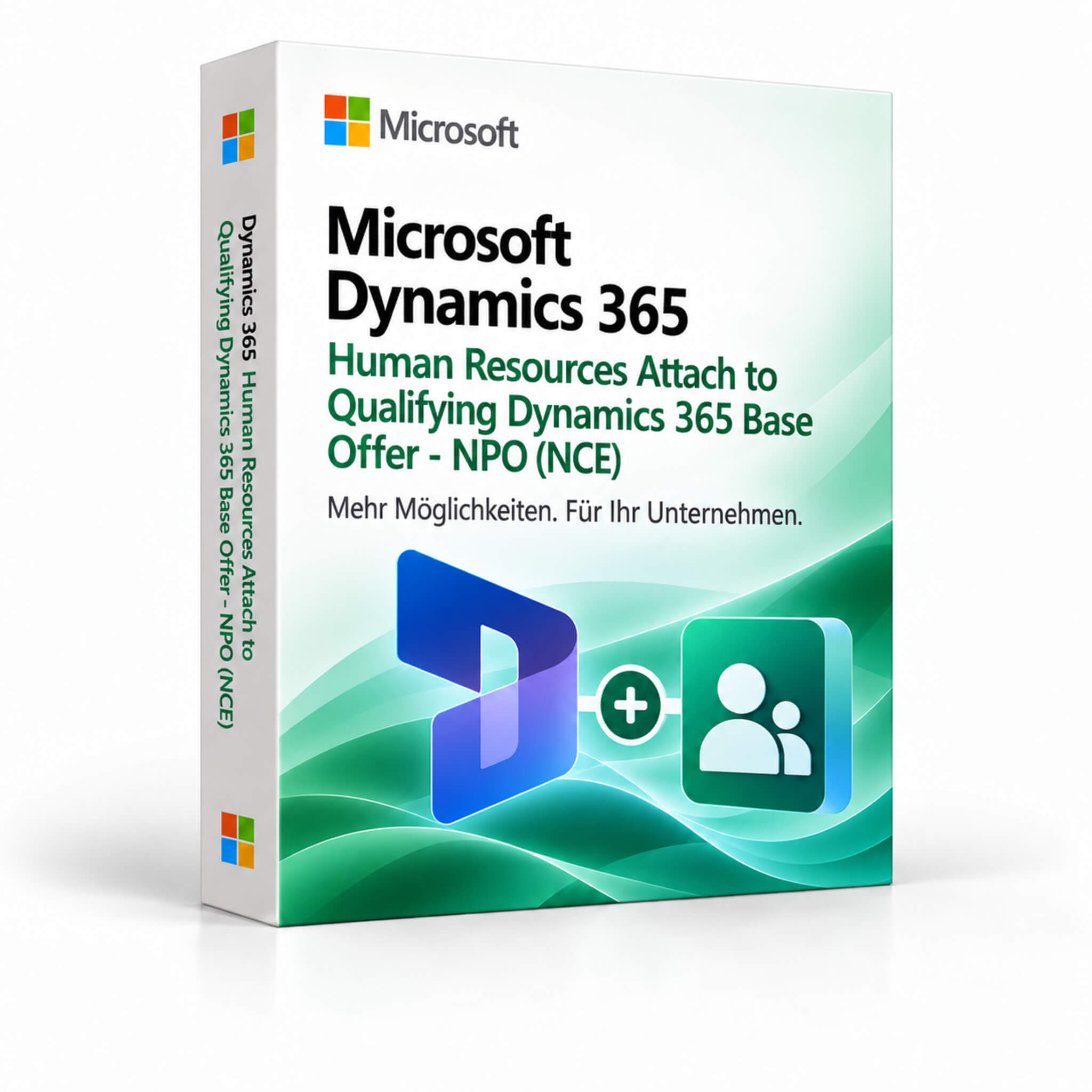 Microsoft Dynamics 365 Human Resources Attach to Qualifying Dynamics 365 Base Offer - NPO (NCE)