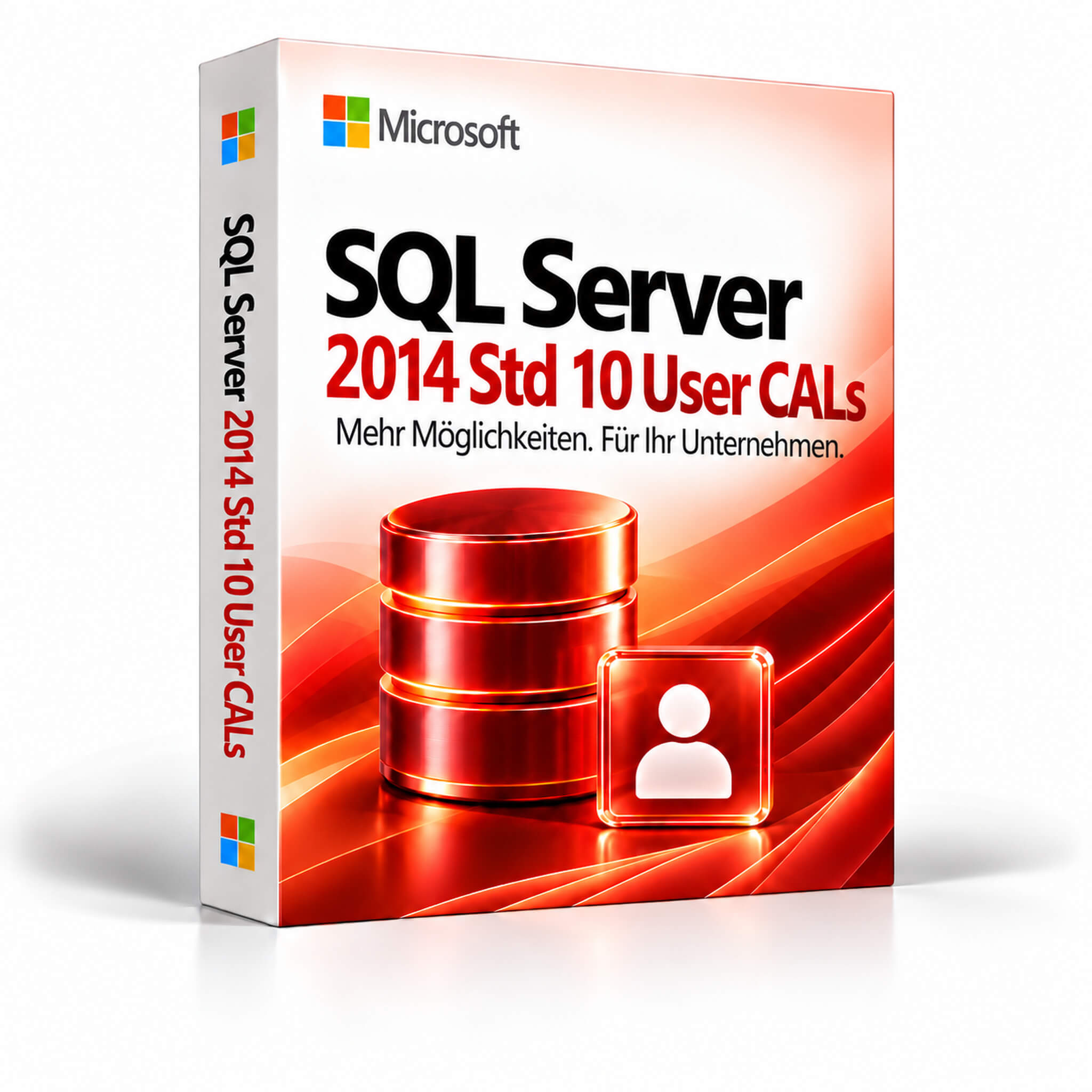 Microsoft SQL Server 2014 Std 10 User CALs