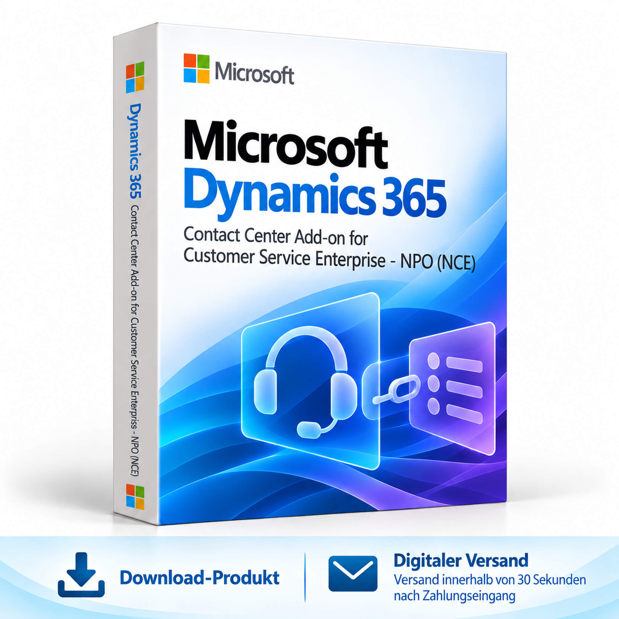 Microsoft Dynamics 365 Contact Center Add-on for Customer Service Enterprise - NPO (NCE)