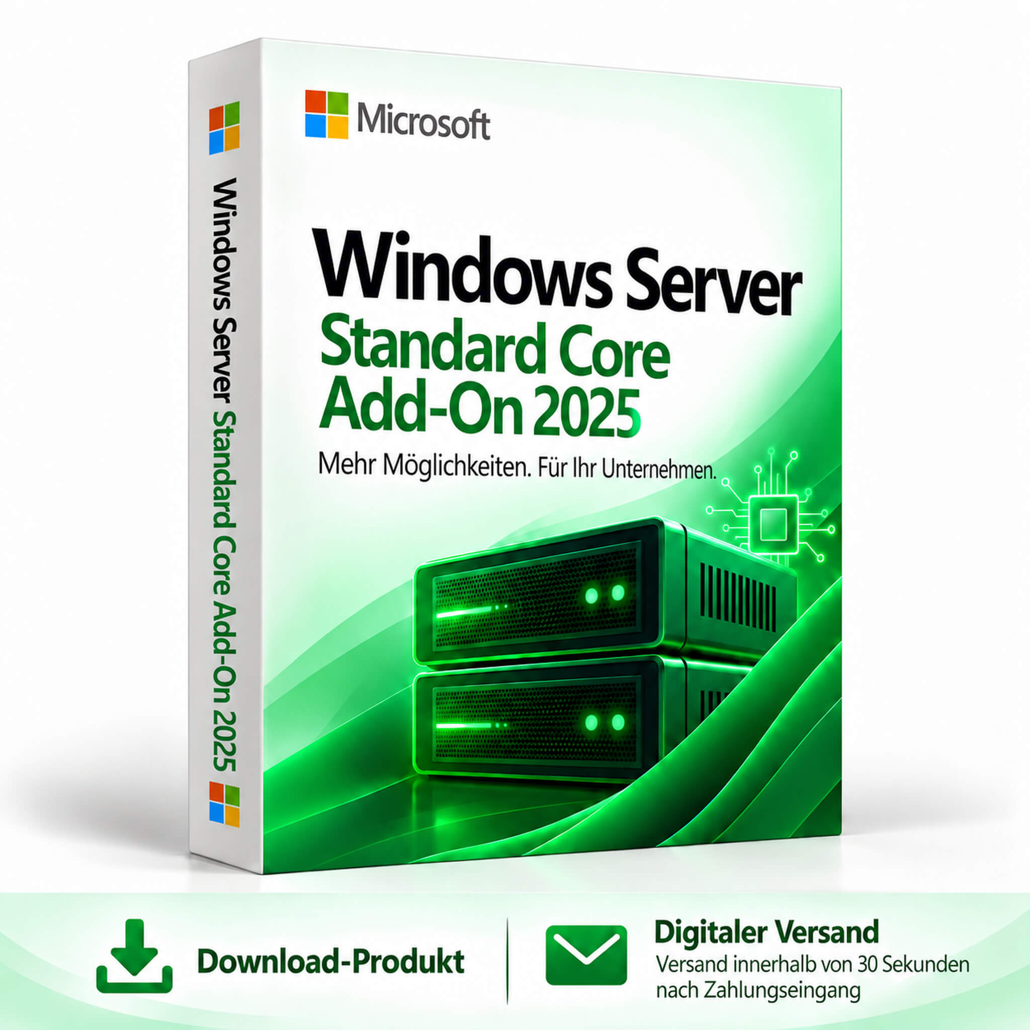 Microsoft Windows Server 2025 Standard Core Add-On