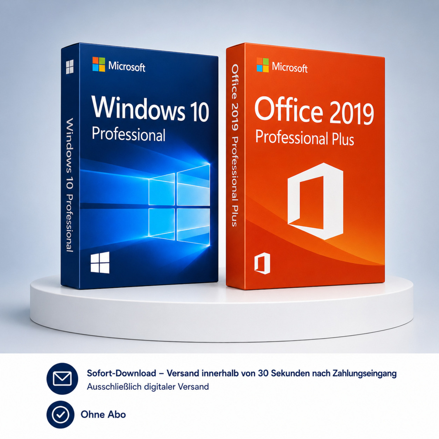 Windows 10 Professional + Office 2019 Professional Plus