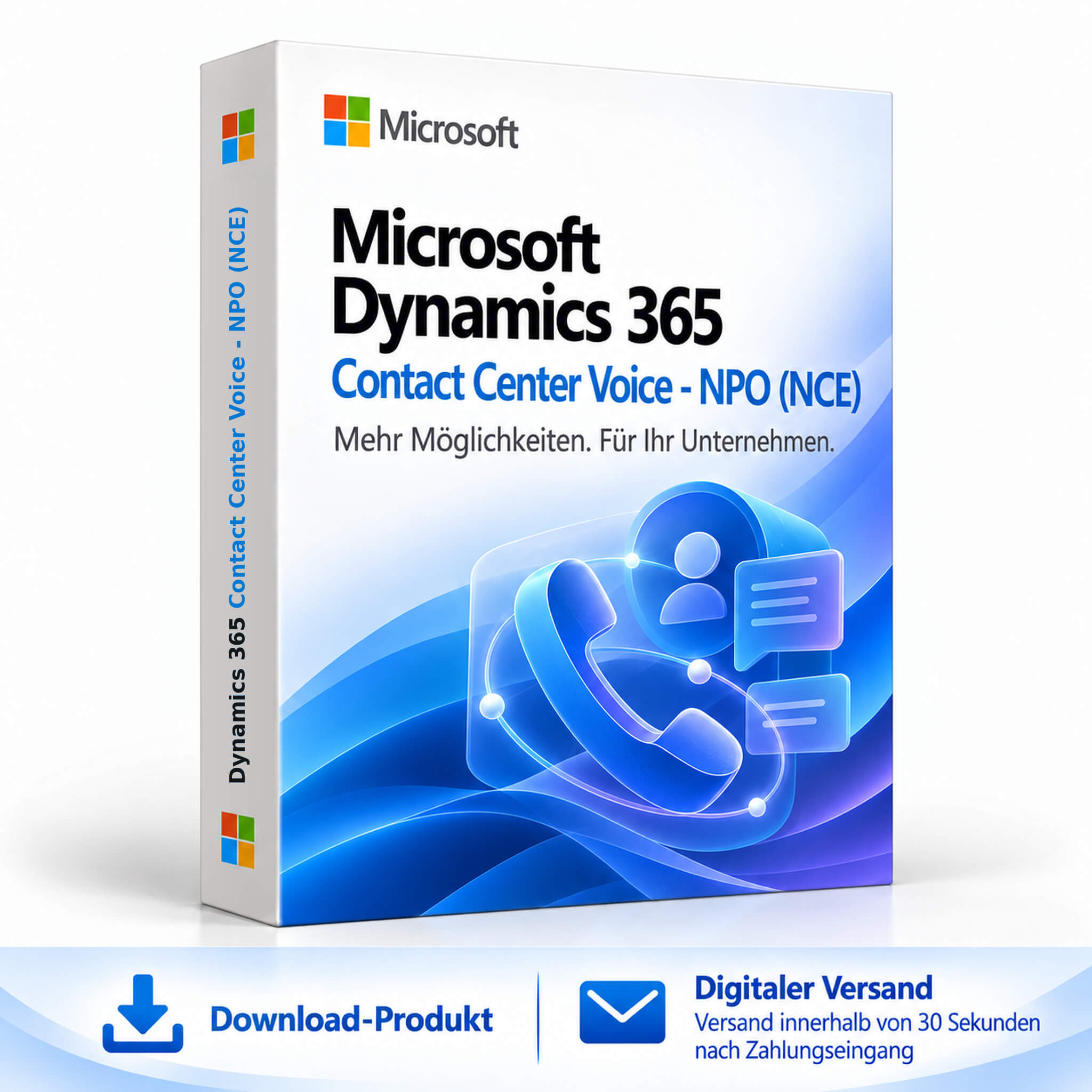 Microsoft Dynamics 365 Contact Center Voice - NPO (NCE)