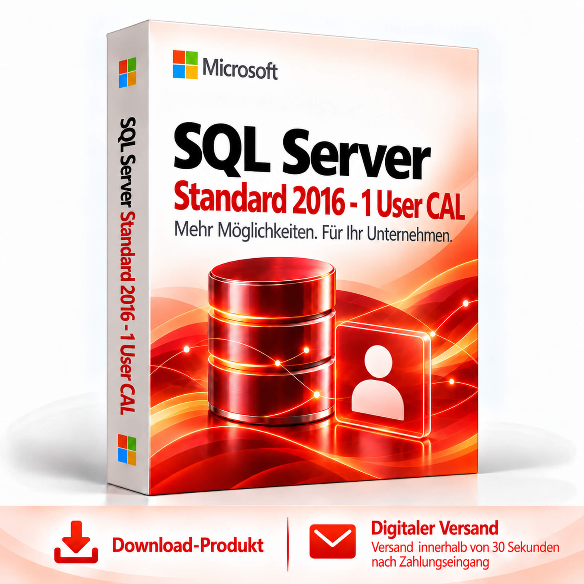Microsoft SQL Server Standard 2016 - 1 User CAL