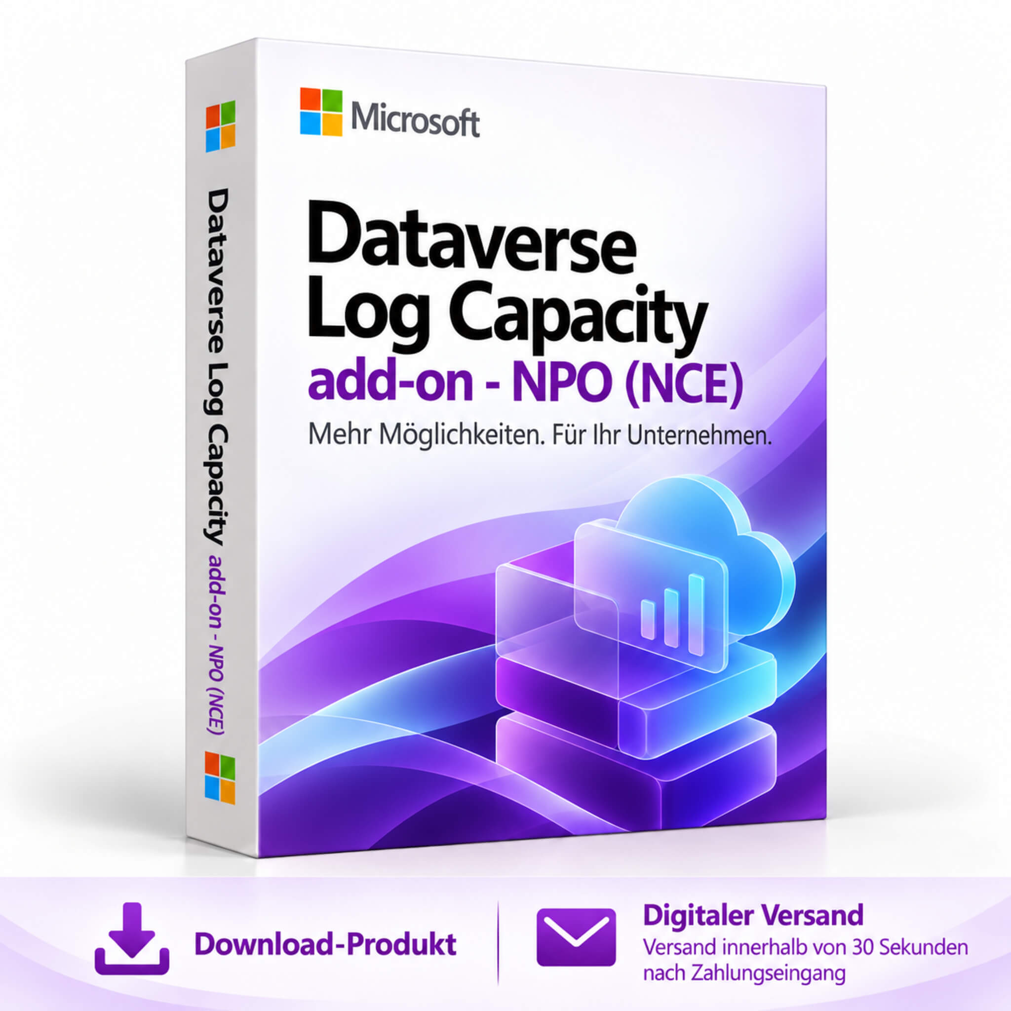 Microsoft Dataverse Log Capacity add-on - NPO (NCE)