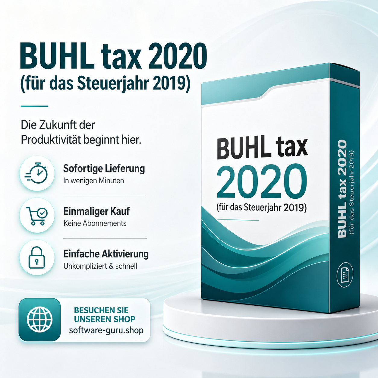 BUHL tax 2020 (für das Steuerjahr 2019)