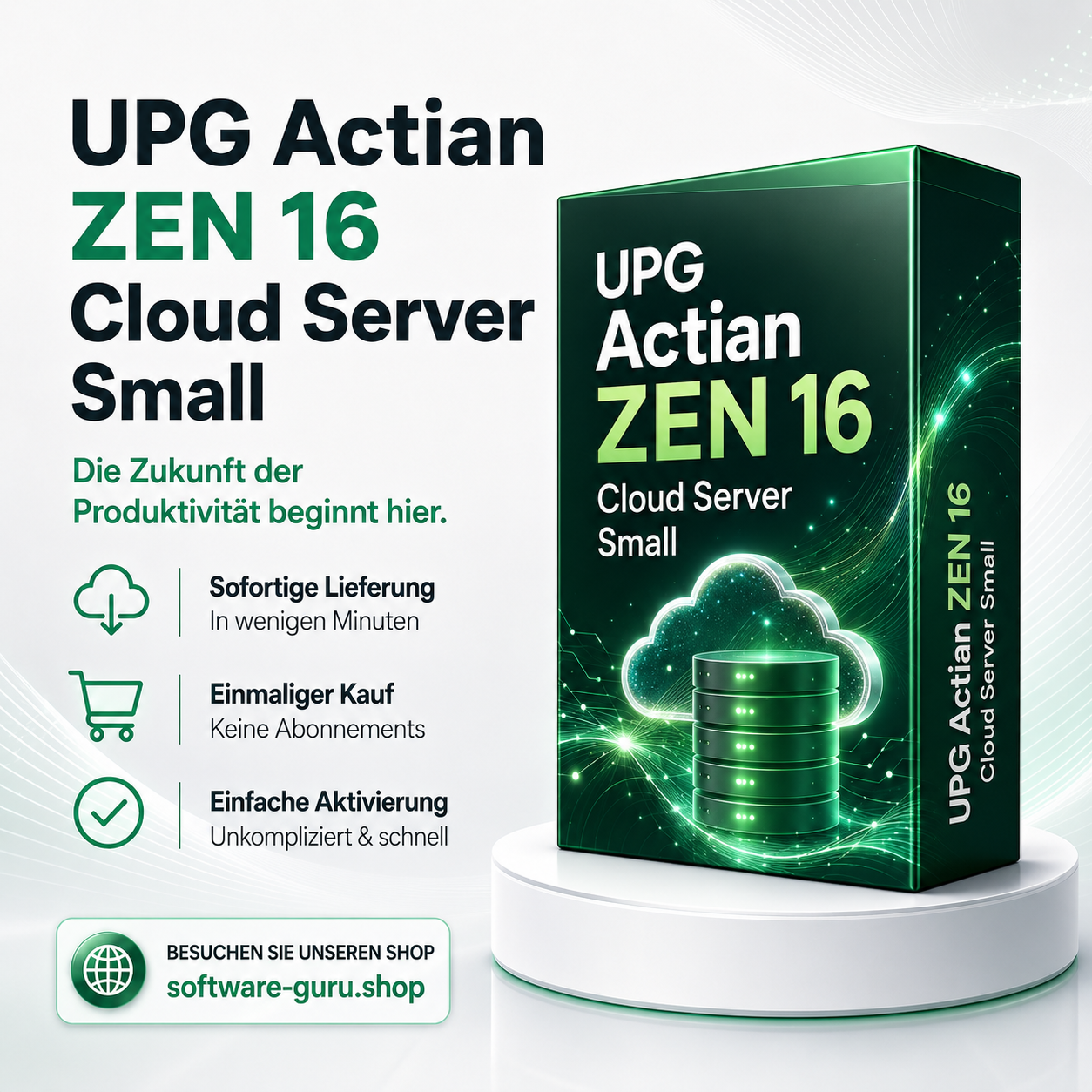 UPG Actian ZEN 16 Cloud Server Small