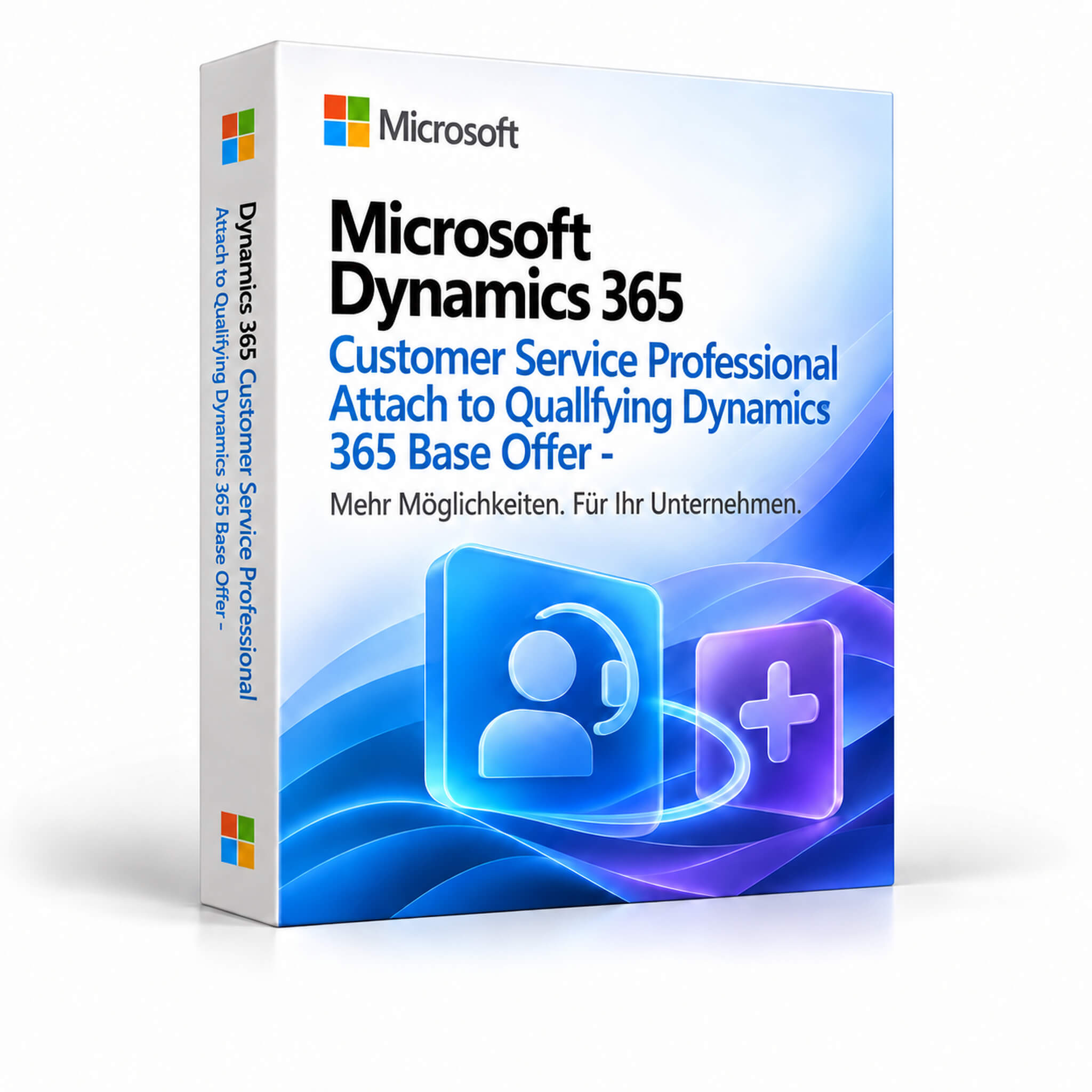 Microsoft Dynamics 365 Customer Service Professional Attach to Qualifying Dynamics 365 Base Offer -
