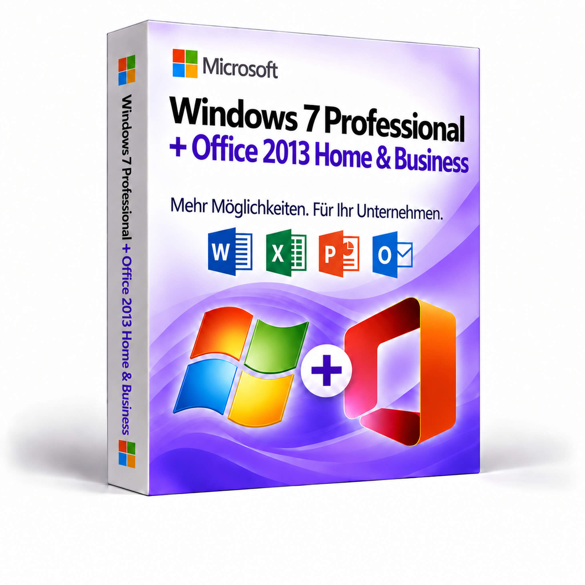 Windows 7 Professional + Office 2013 Home & Business