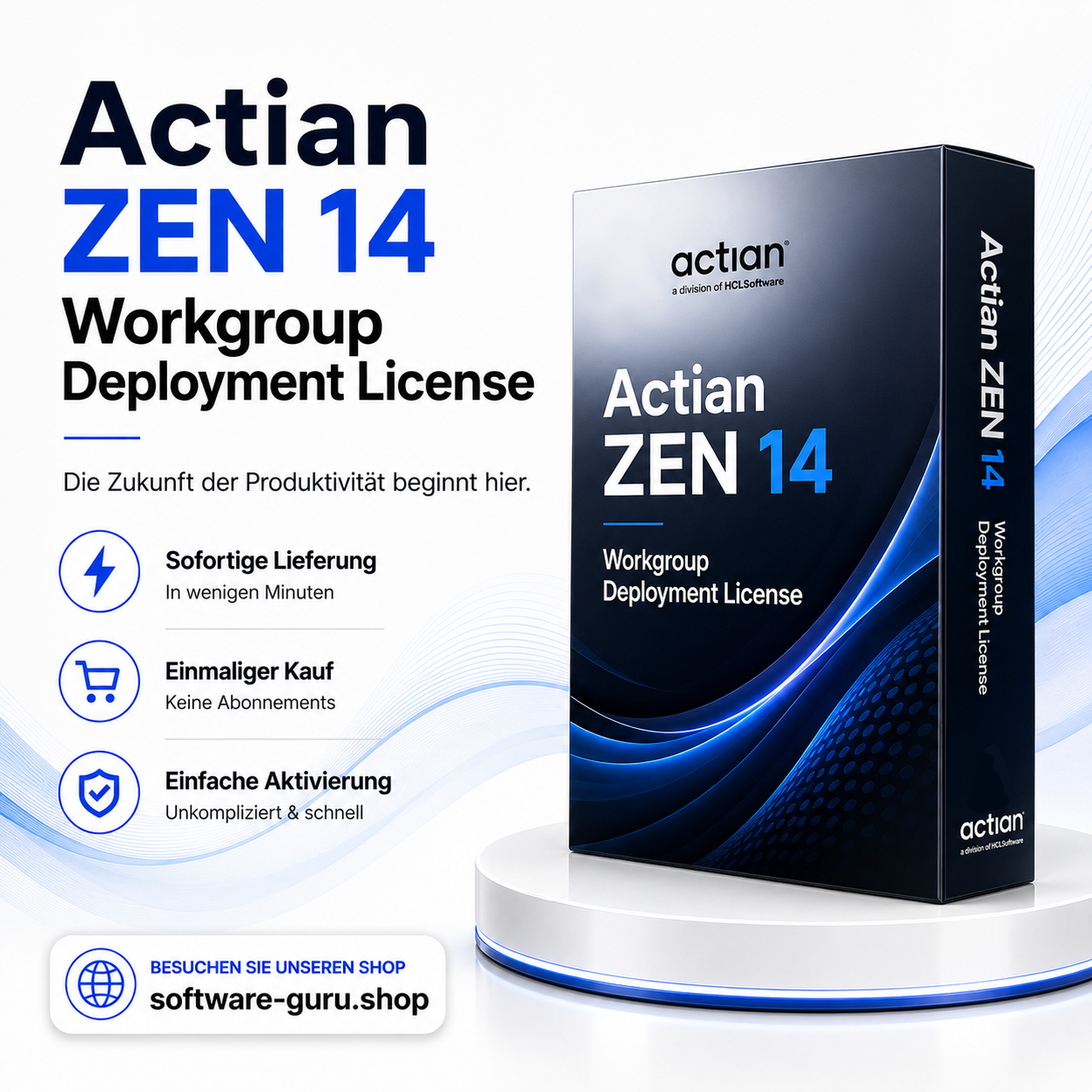 Actian ZEN 14 Workgroup Deployment License