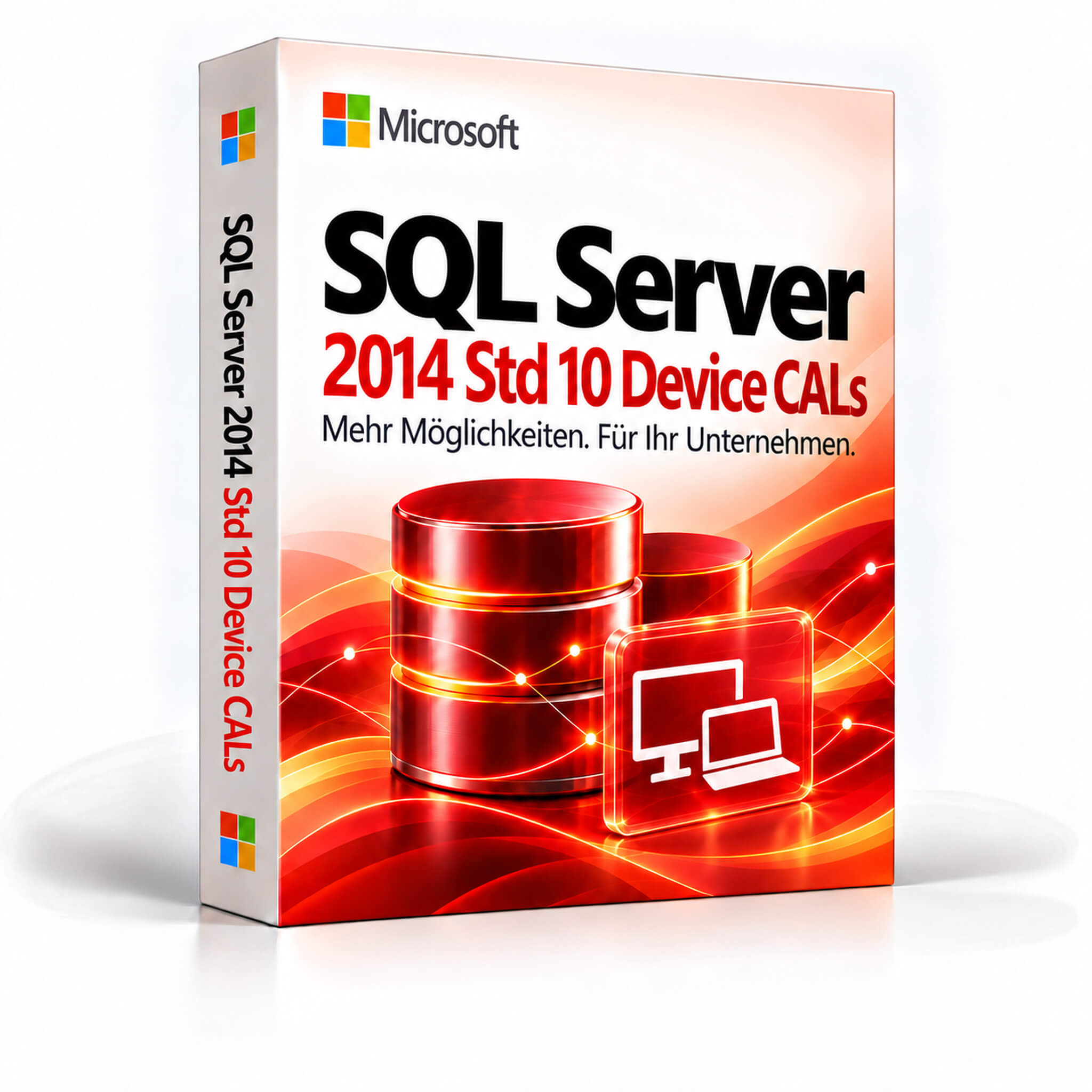 Microsoft SQL Server 2014 Std 10 Device CALs