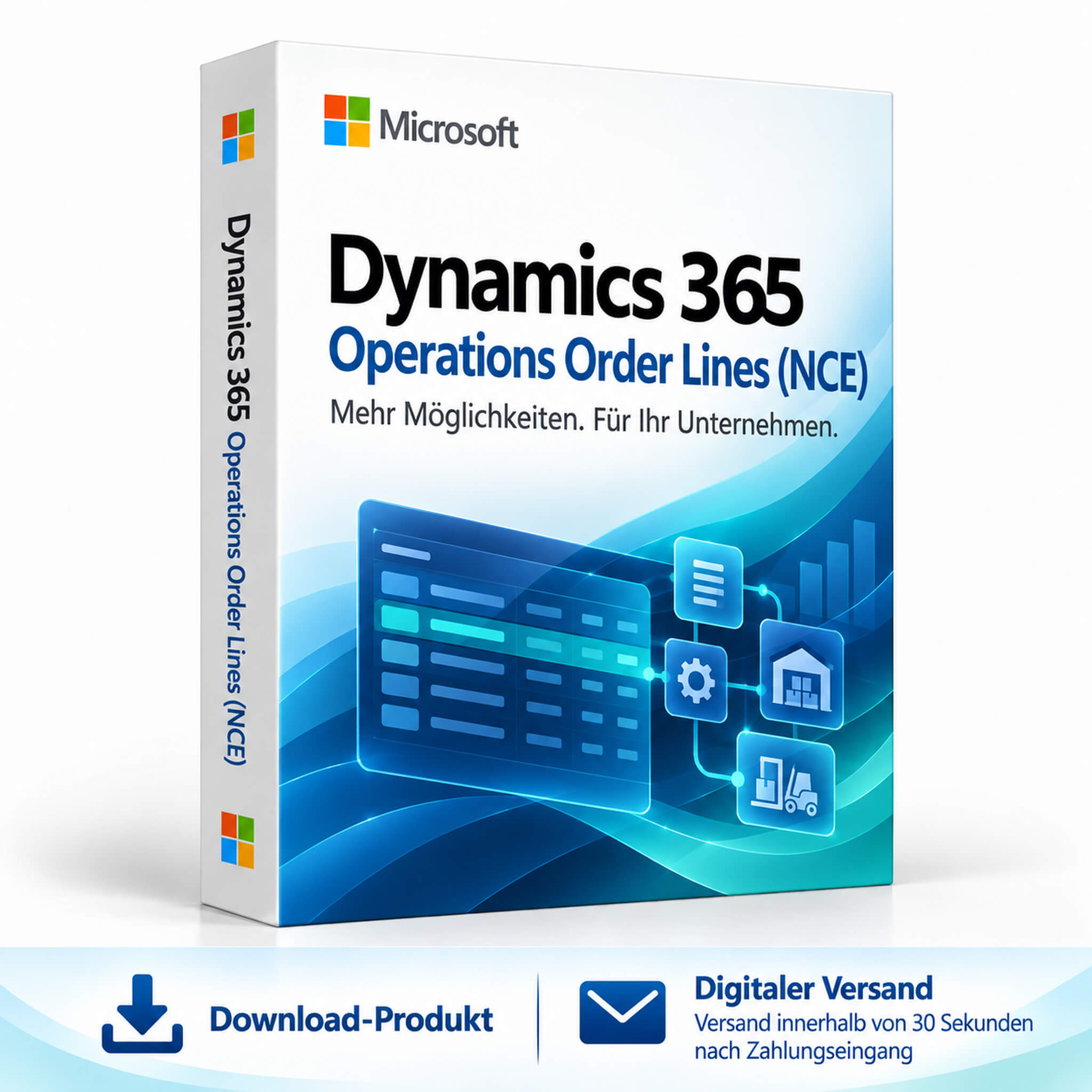 Dynamics 365 Operations Order Lines (NCE)