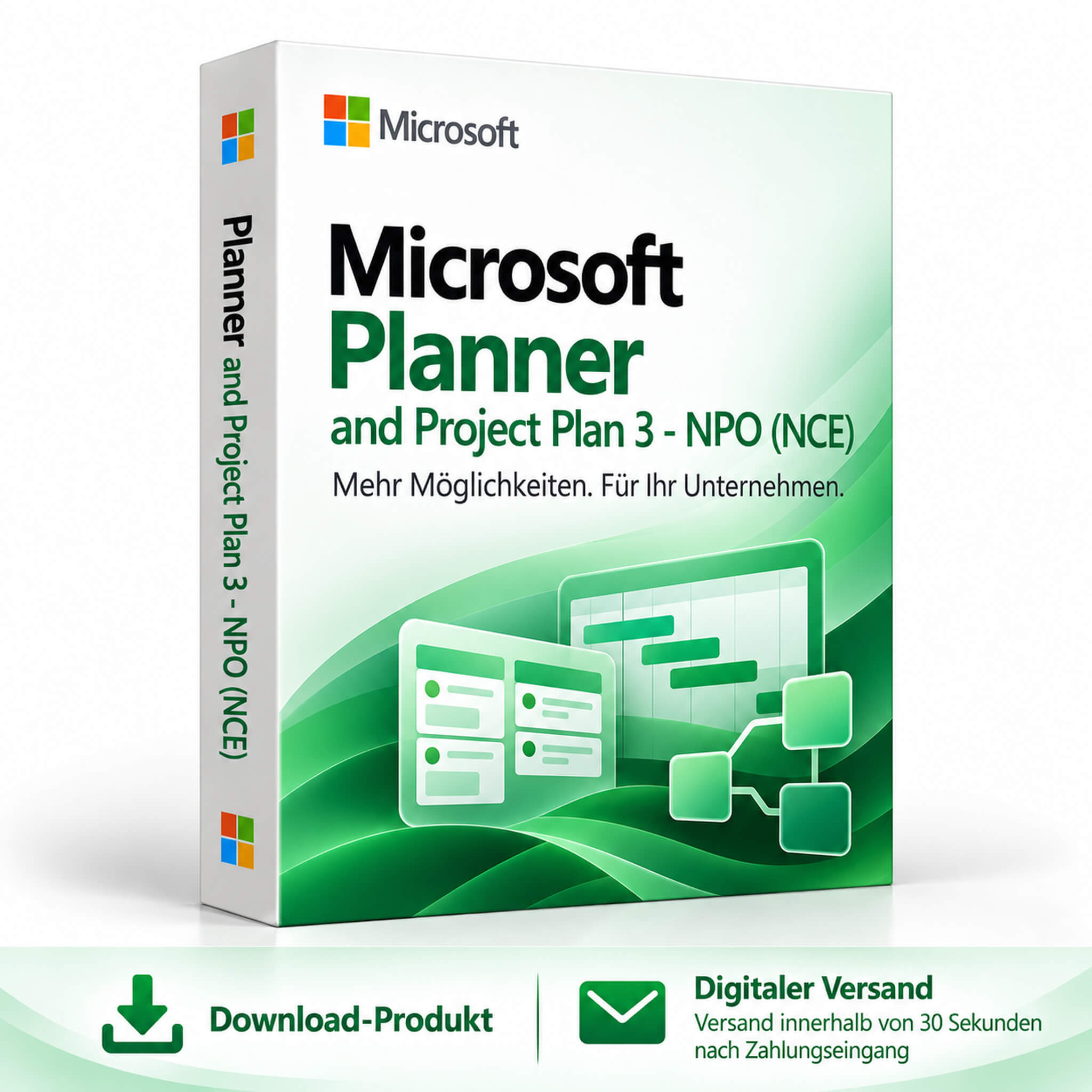 Microsoft Planner and Project Plan 3 - NPO (NCE)