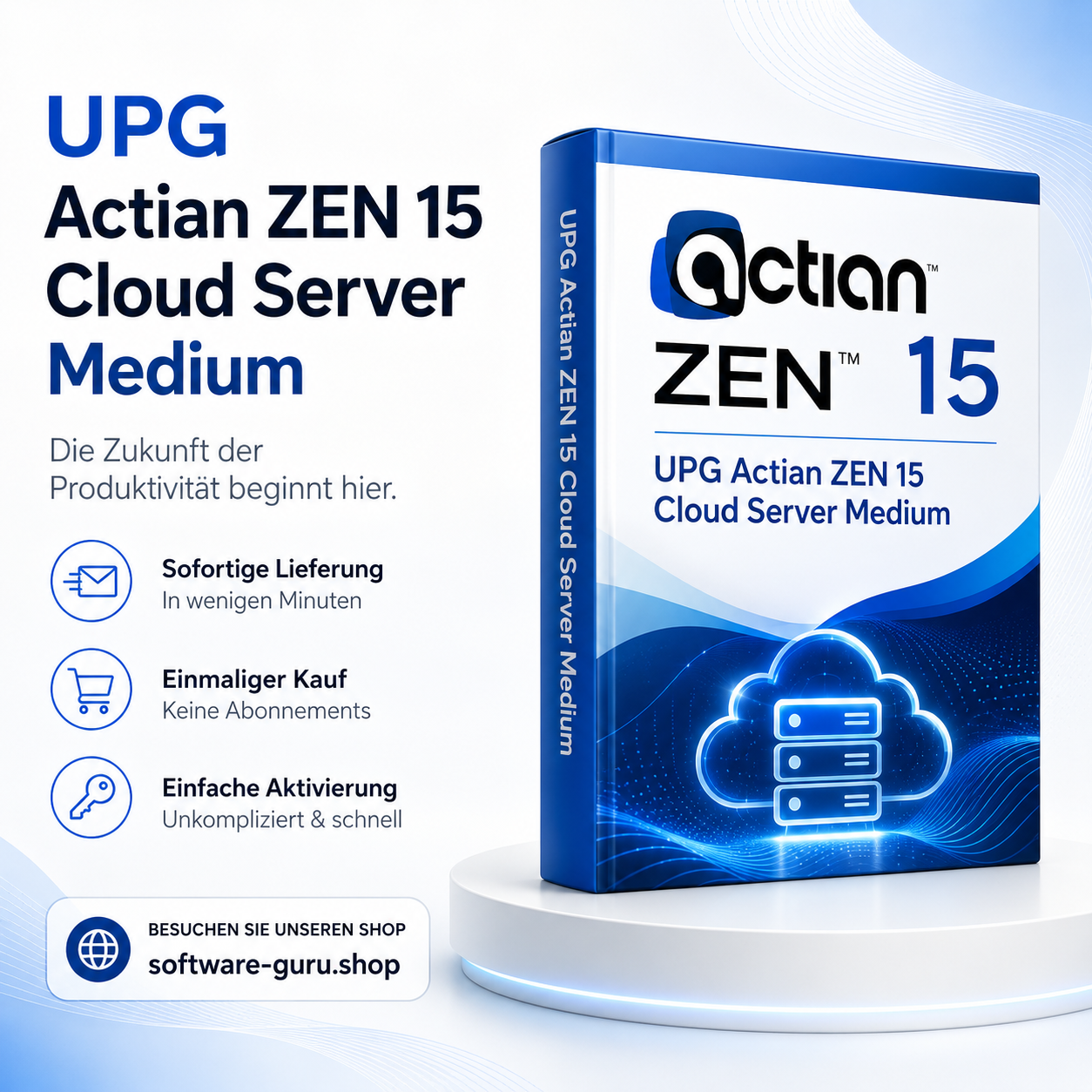 UPG Actian ZEN 15 Cloud Server Medium