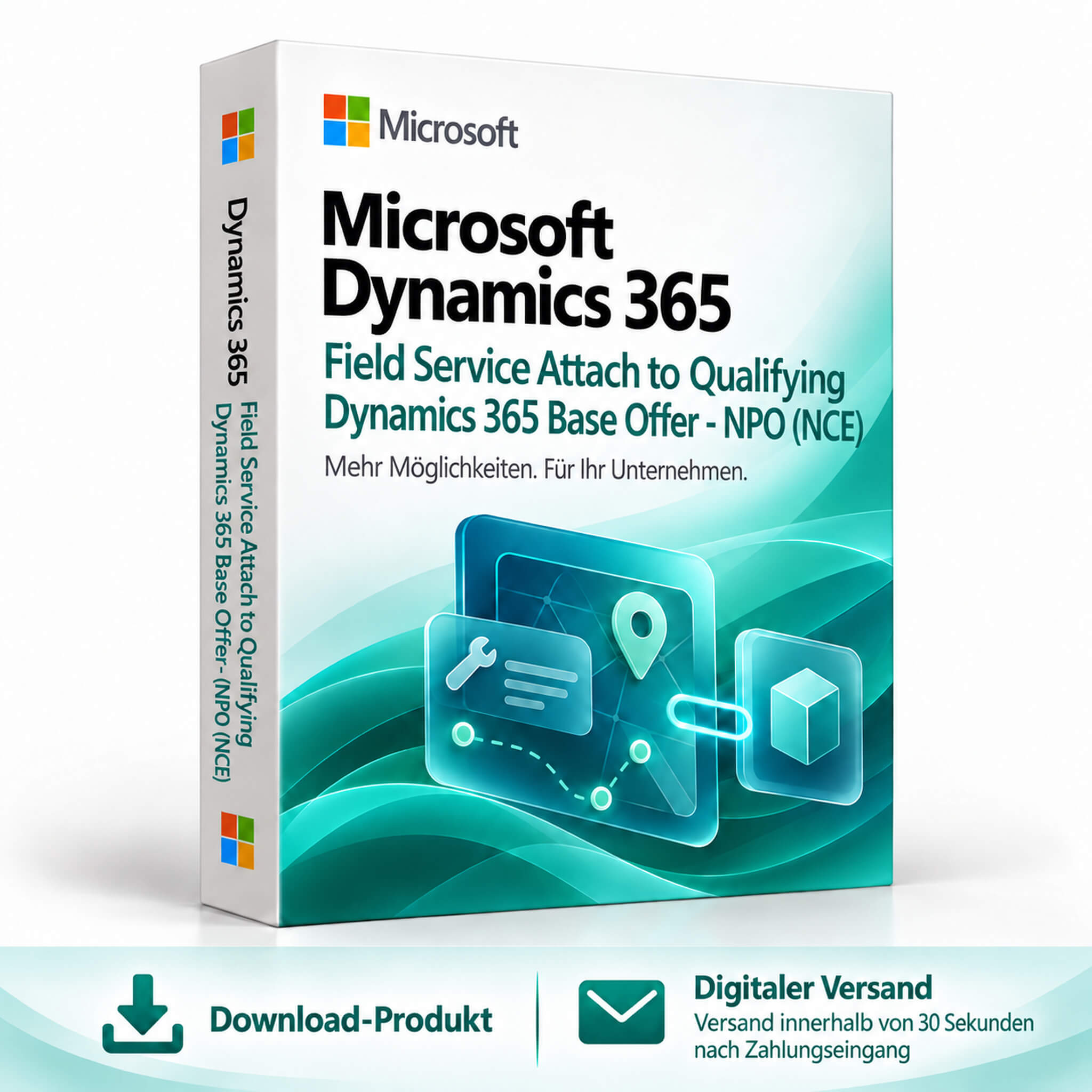 Microsoft Dynamics 365 Field Service Attach to Qualifying Dynamics 365 Base Offer - NPO (NCE)