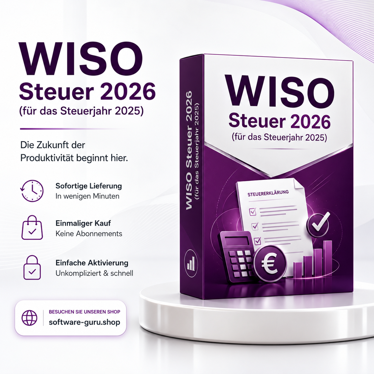 WISO Steuer 2026 (für das Steuerjahr 2025)