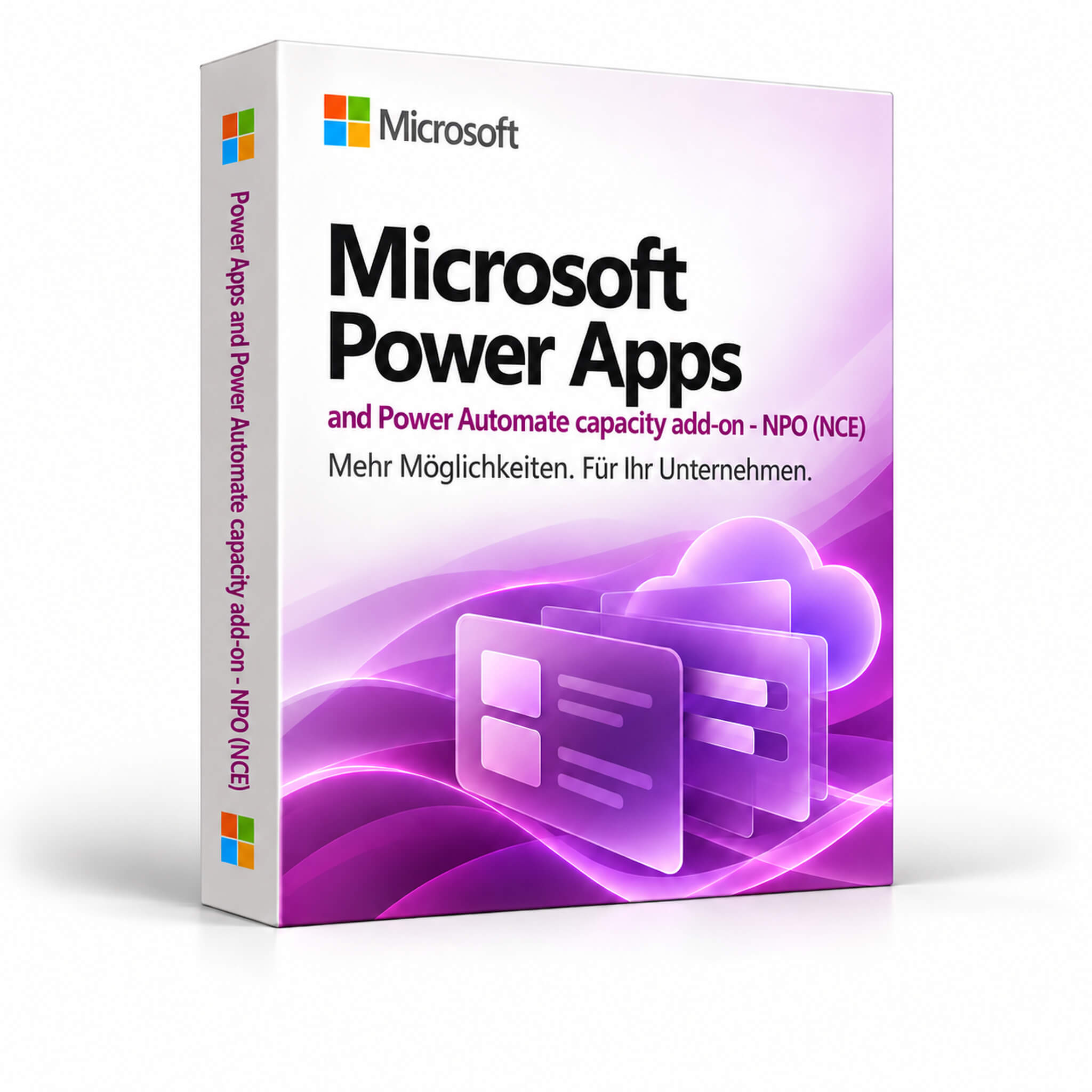 Microsoft Power Apps and Power Automate capacity add-on - NPO (NCE)