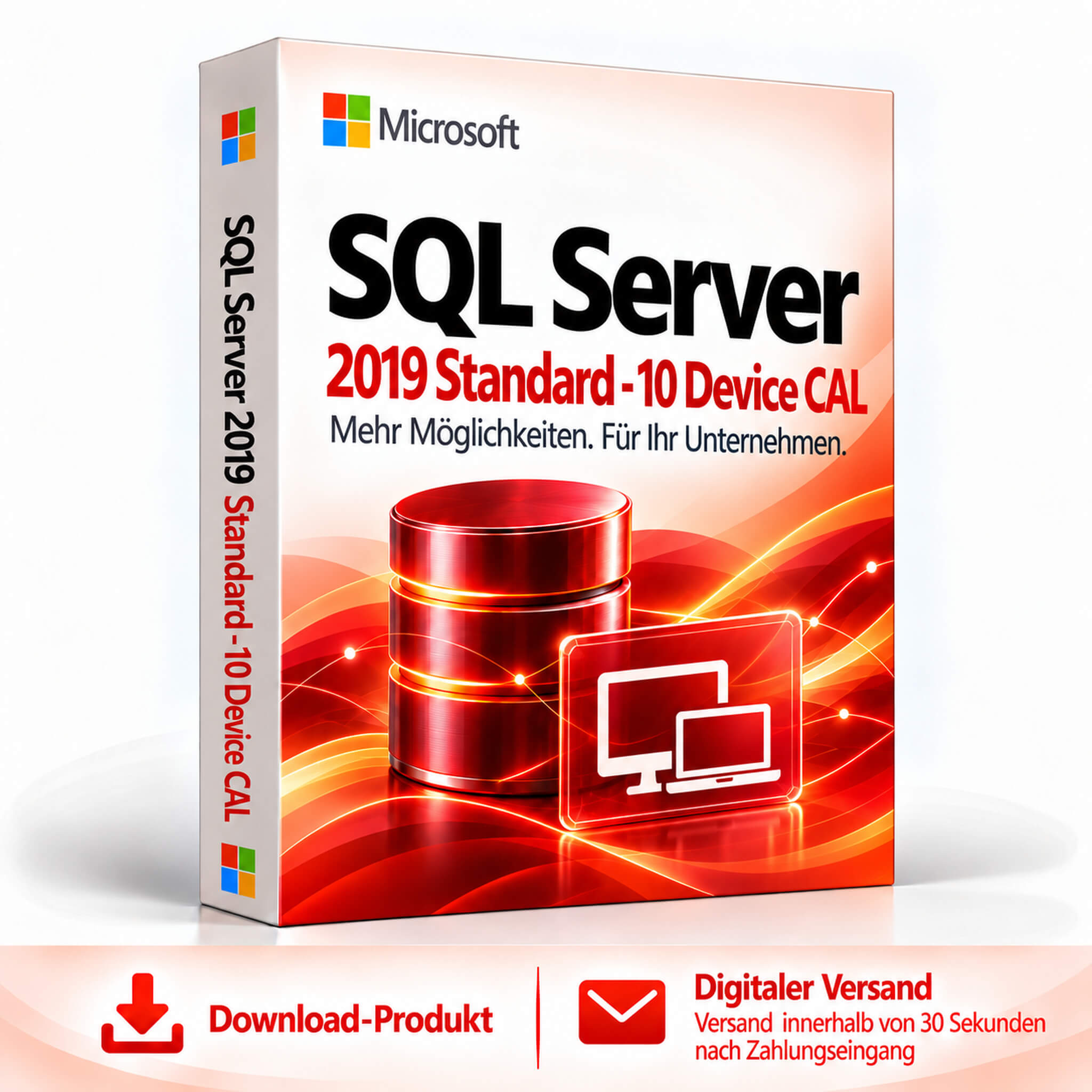 SQL Server 2019 Standard - 10 Device CAL