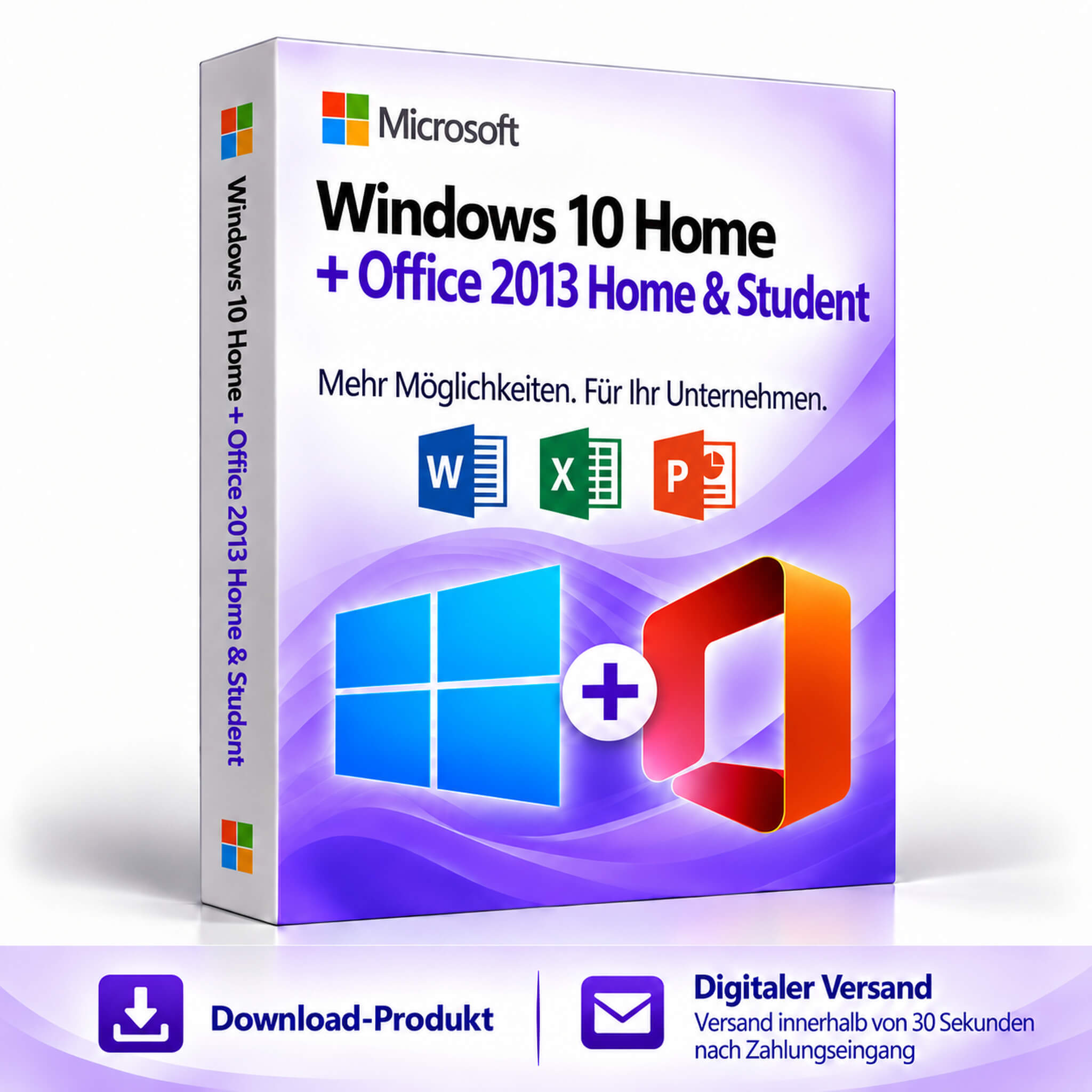 Windows 10 Home + Office 2013 Home & Student