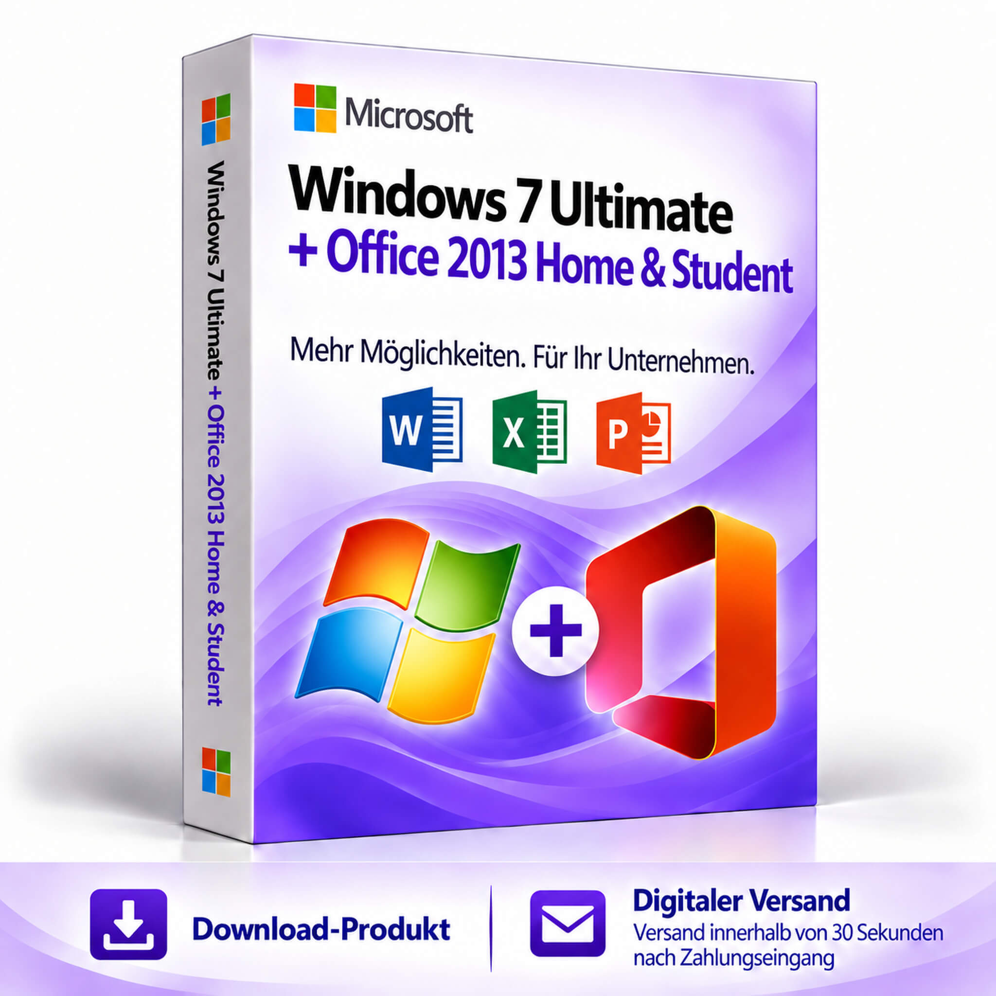 Windows 7 Ultimate + Office 2013 Home & Student