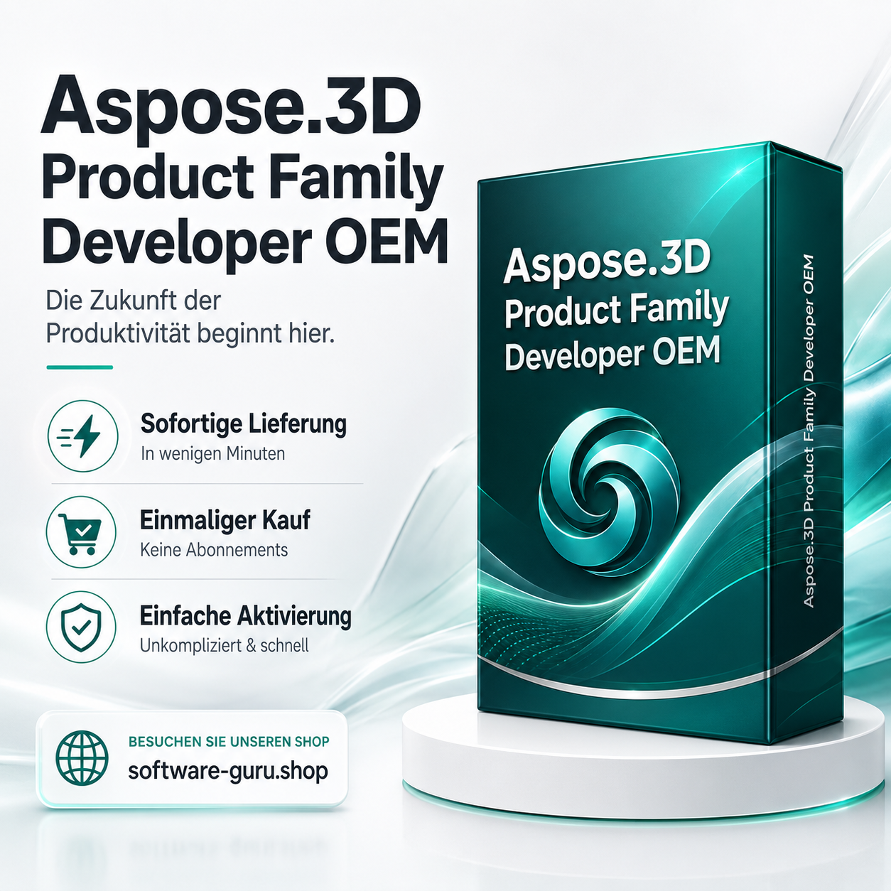 Aspose.3D Product Family Developer OEM