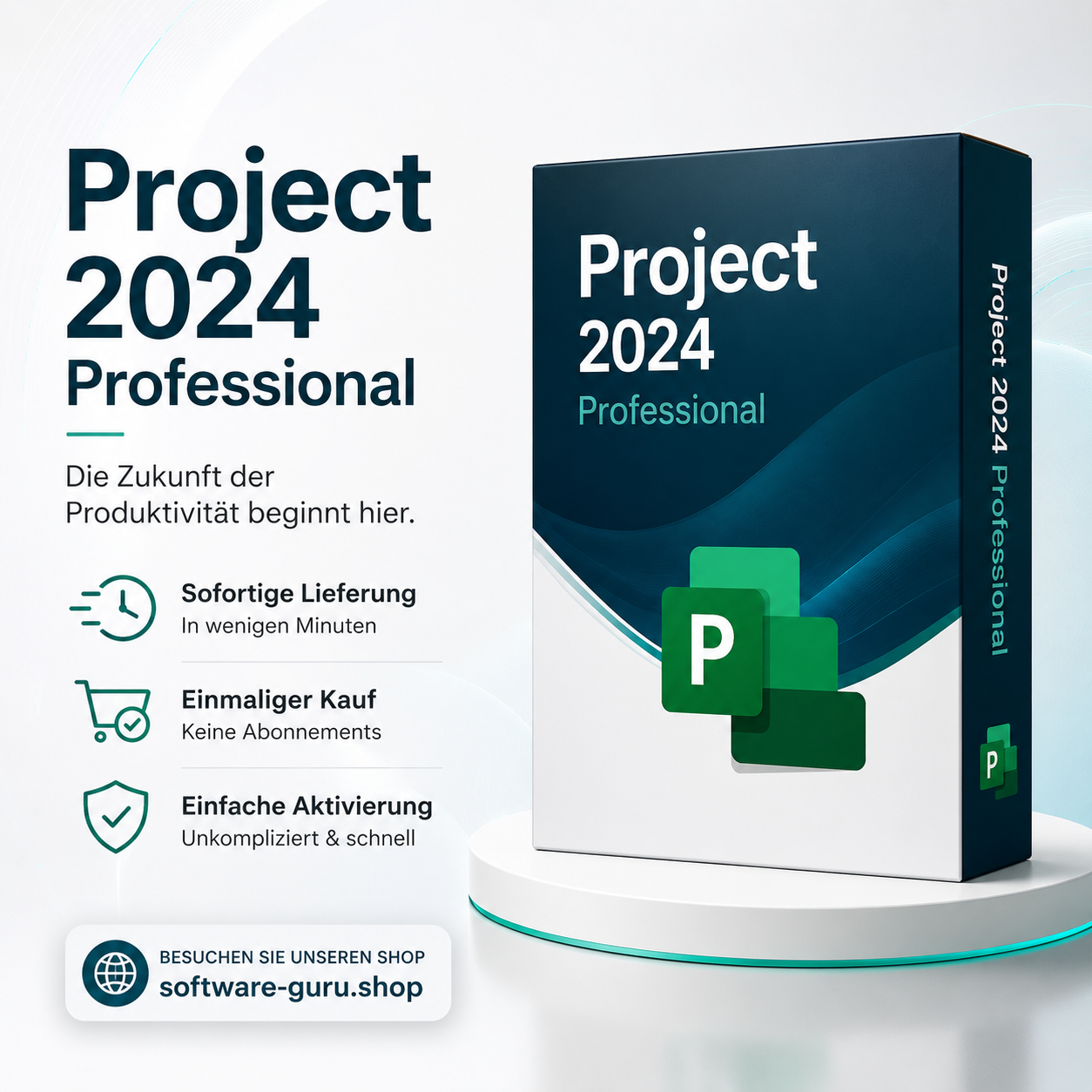Microsoft Project 2024 Professional Dauerlizenz kaufen