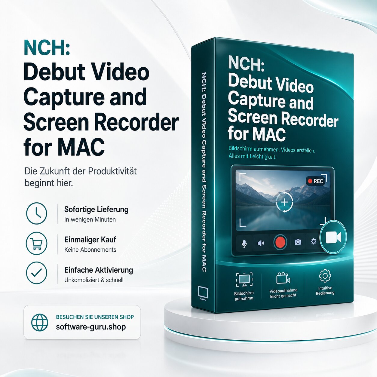 NCH: Debut Video Capture and Screen Recorder for MAC