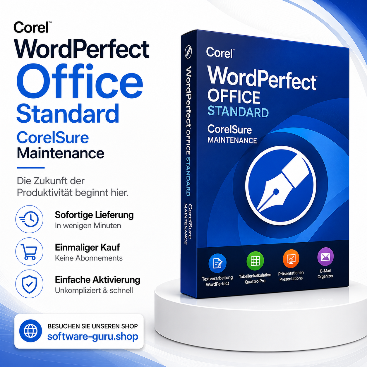 Corel WordPerfect Office Standard CorelSure Maintenance