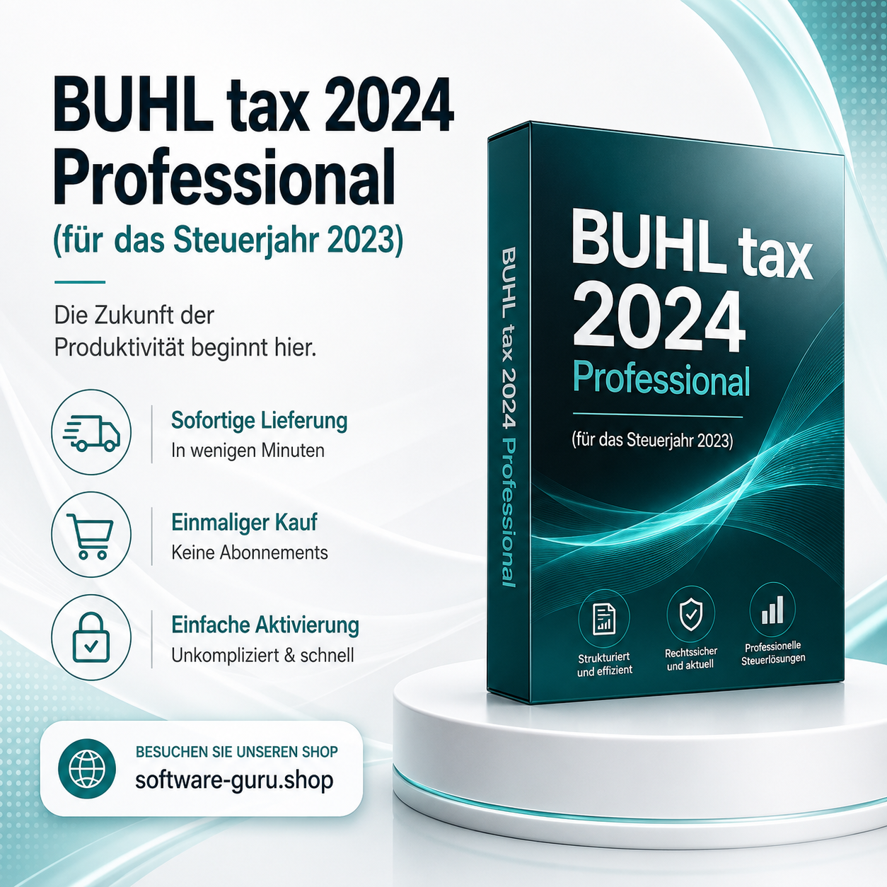 BUHL tax 2024 Professional (für das Steuerjahr 2023)