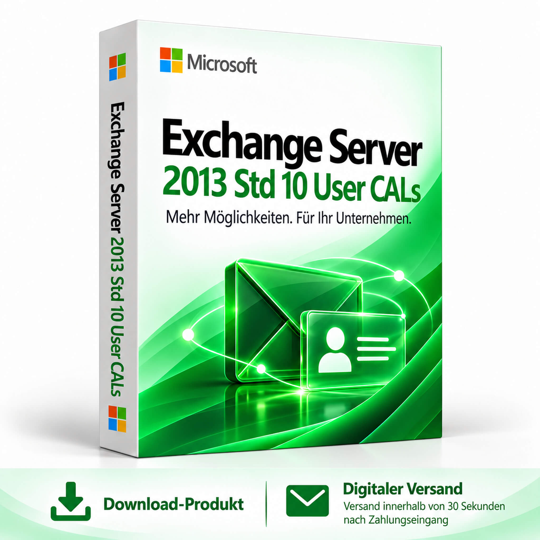 Microsoft Exchange Server 2013 Std 10 User CALs