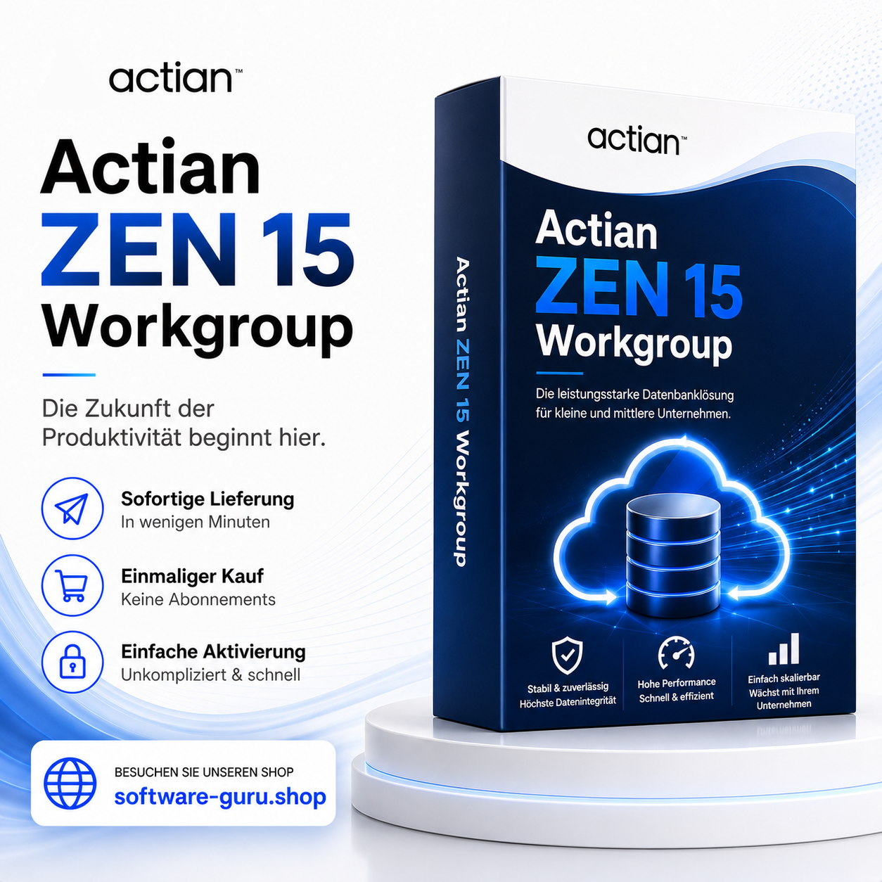Actian ZEN 15 Workgroup