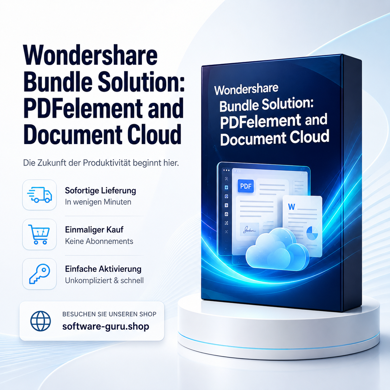 Wondershare Bundle Solution: PDFelement and Document Cloud