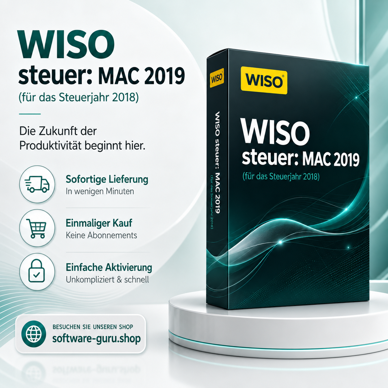 WISO steuer: MAC 2019 (für das Steuerjahr 2018)