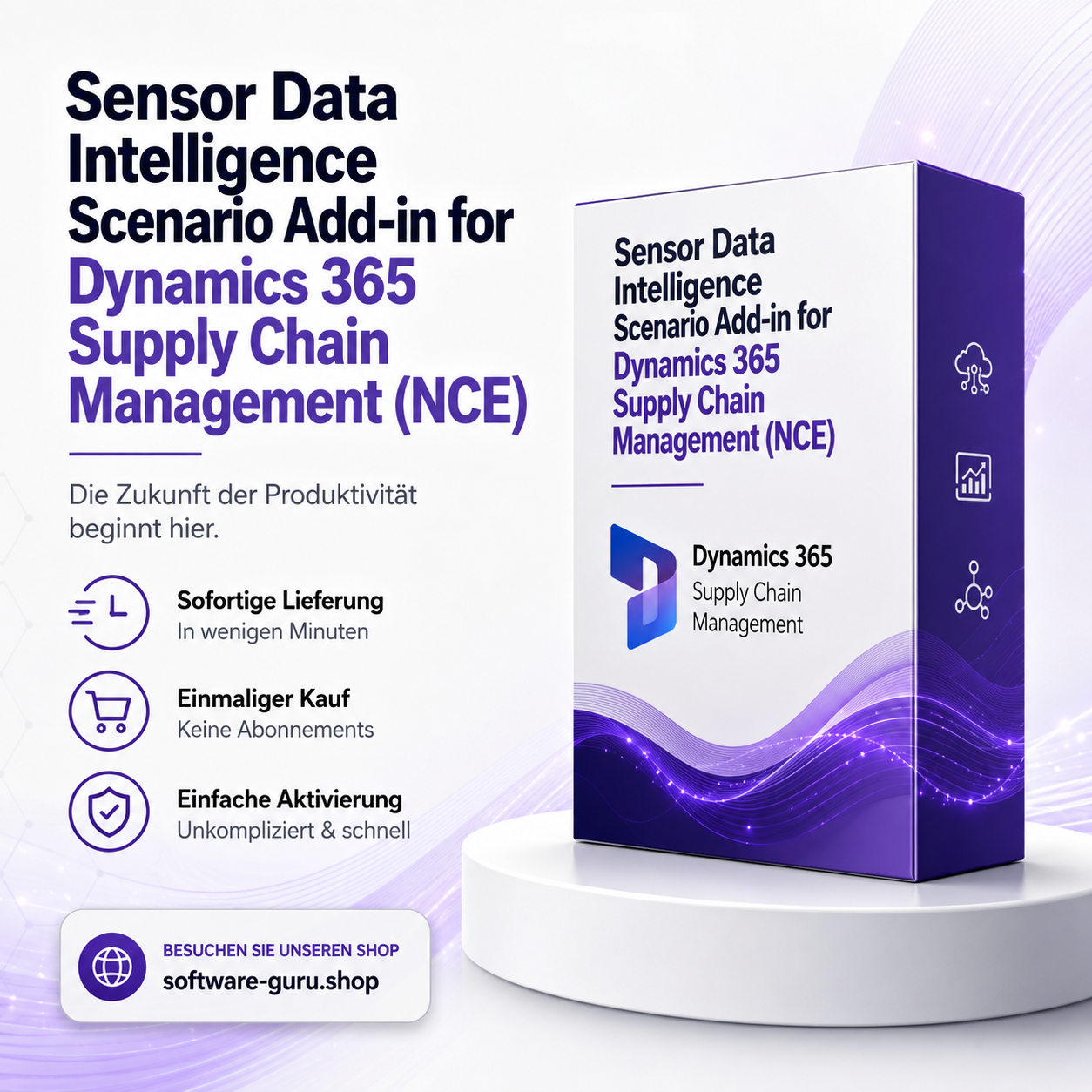 Sensor Data Intelligence Scenario Add-in for Dynamics 365 Supply Chain Management (NCE)
