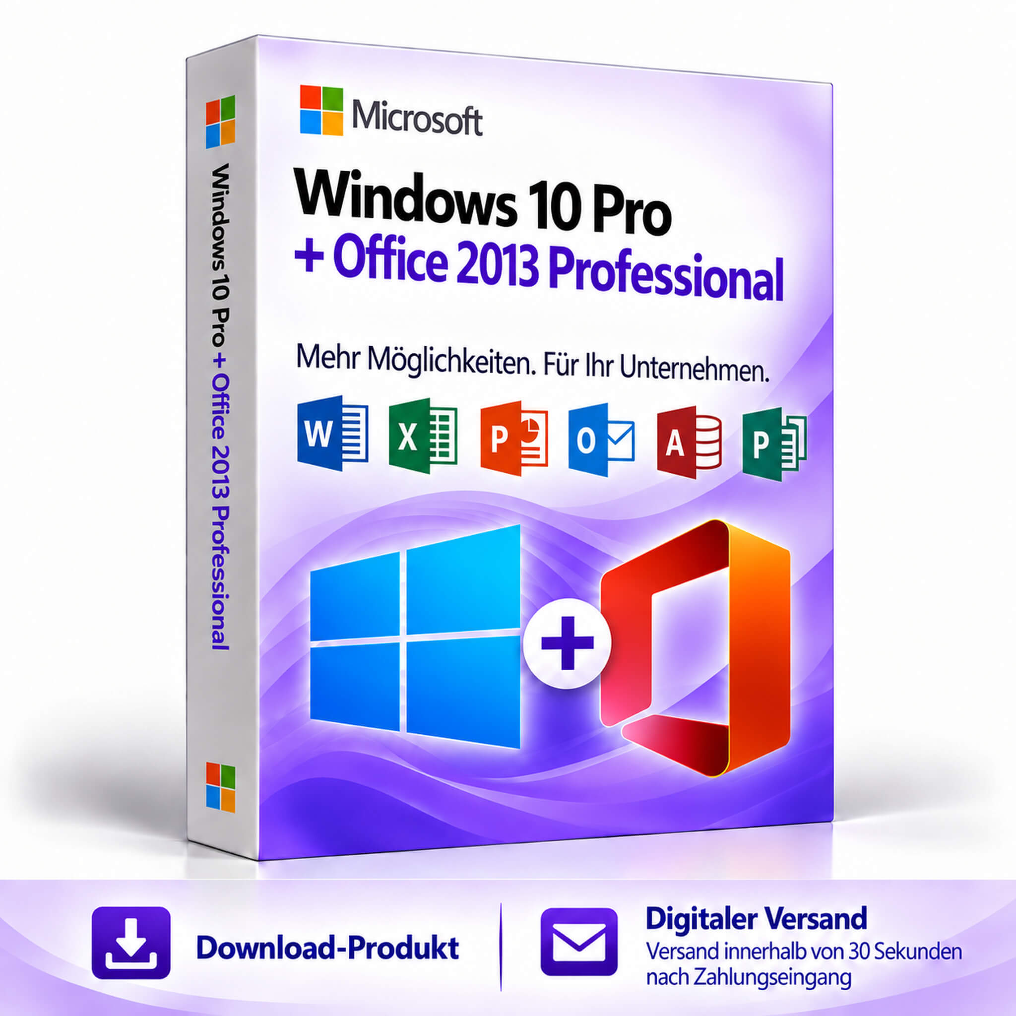 Windows 10 Pro + Office 2013 Professional
