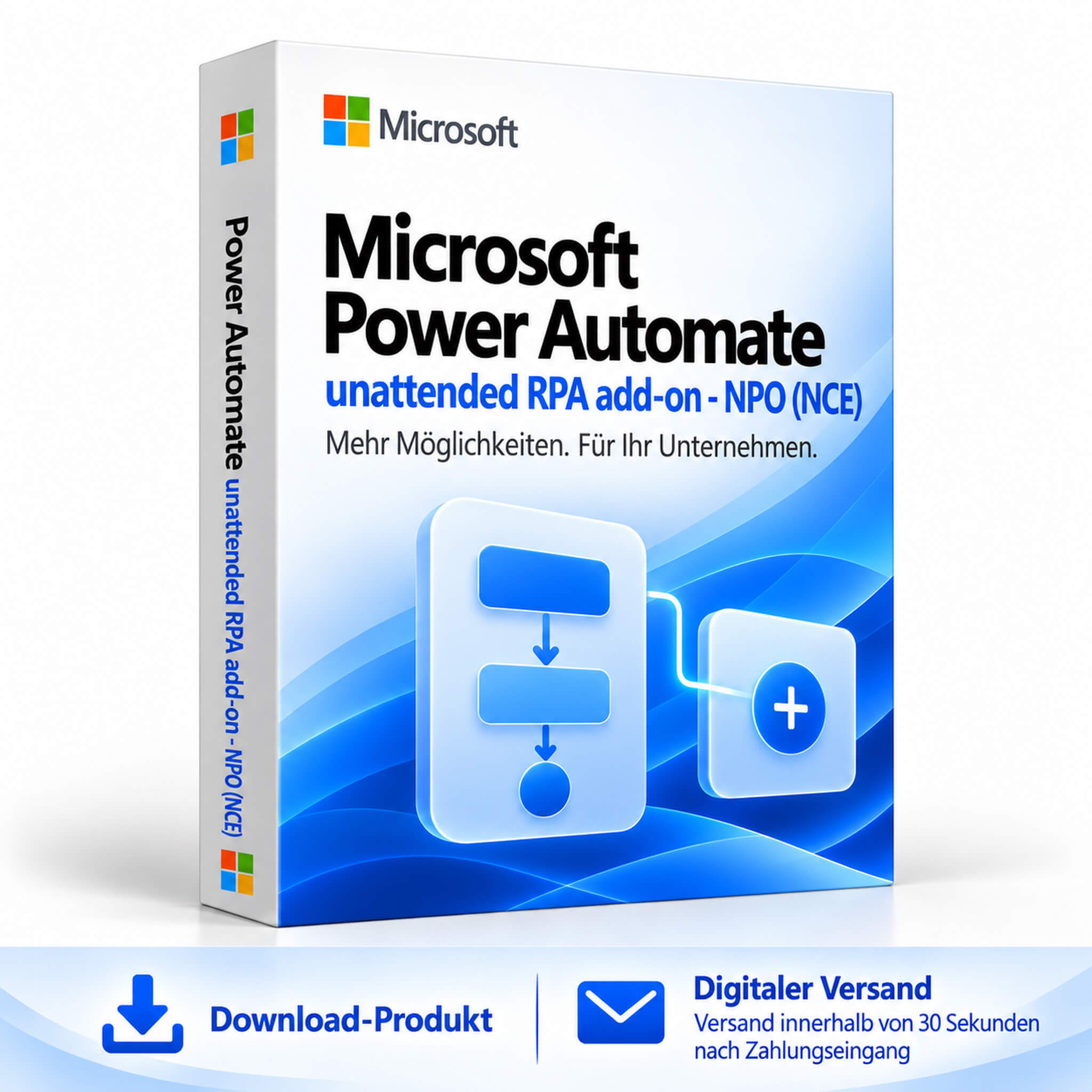 Microsoft Power Automate unattended RPA add-on - NPO (NCE)