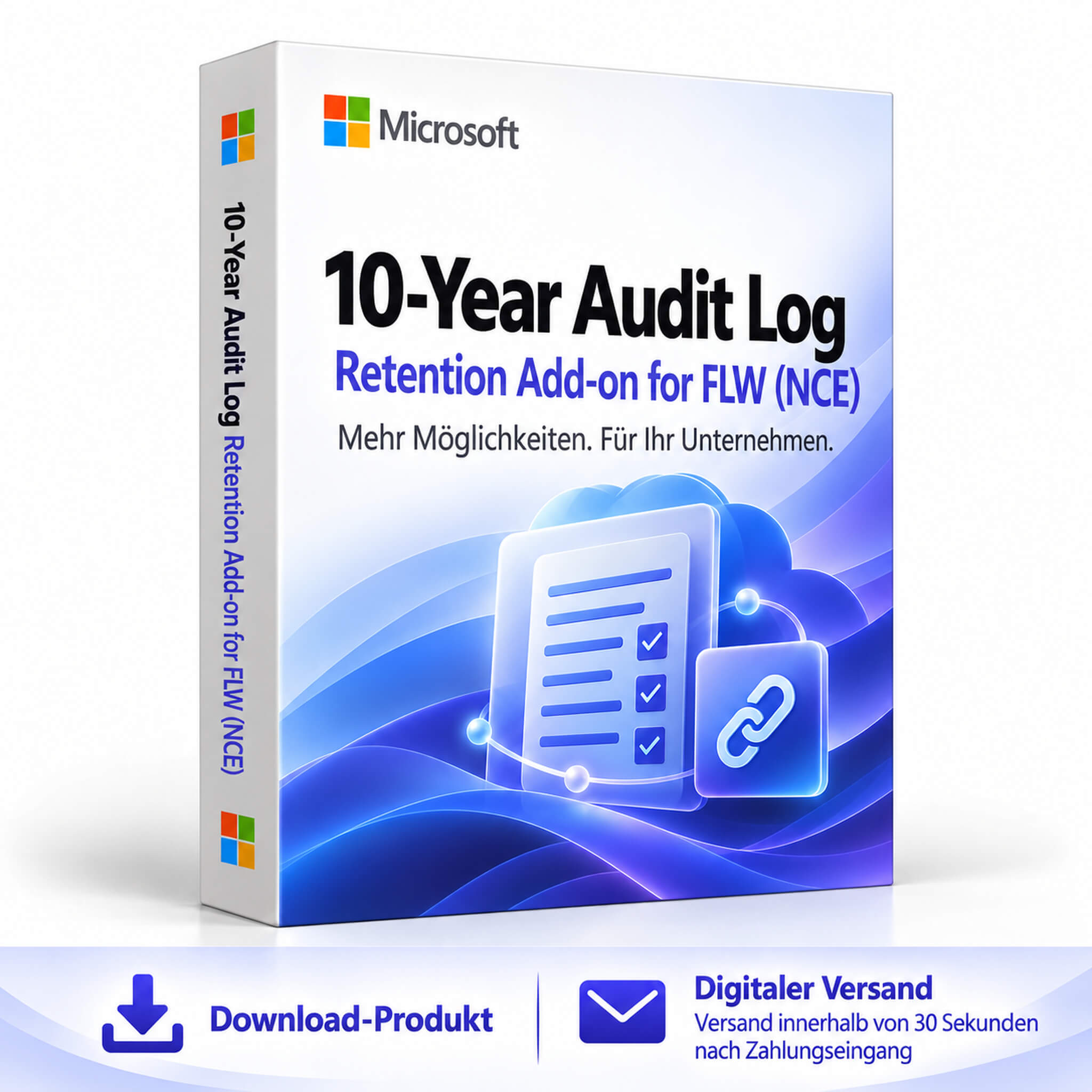 Microsoft 10-Year Audit Log Retention Add On for FLW (NCE)