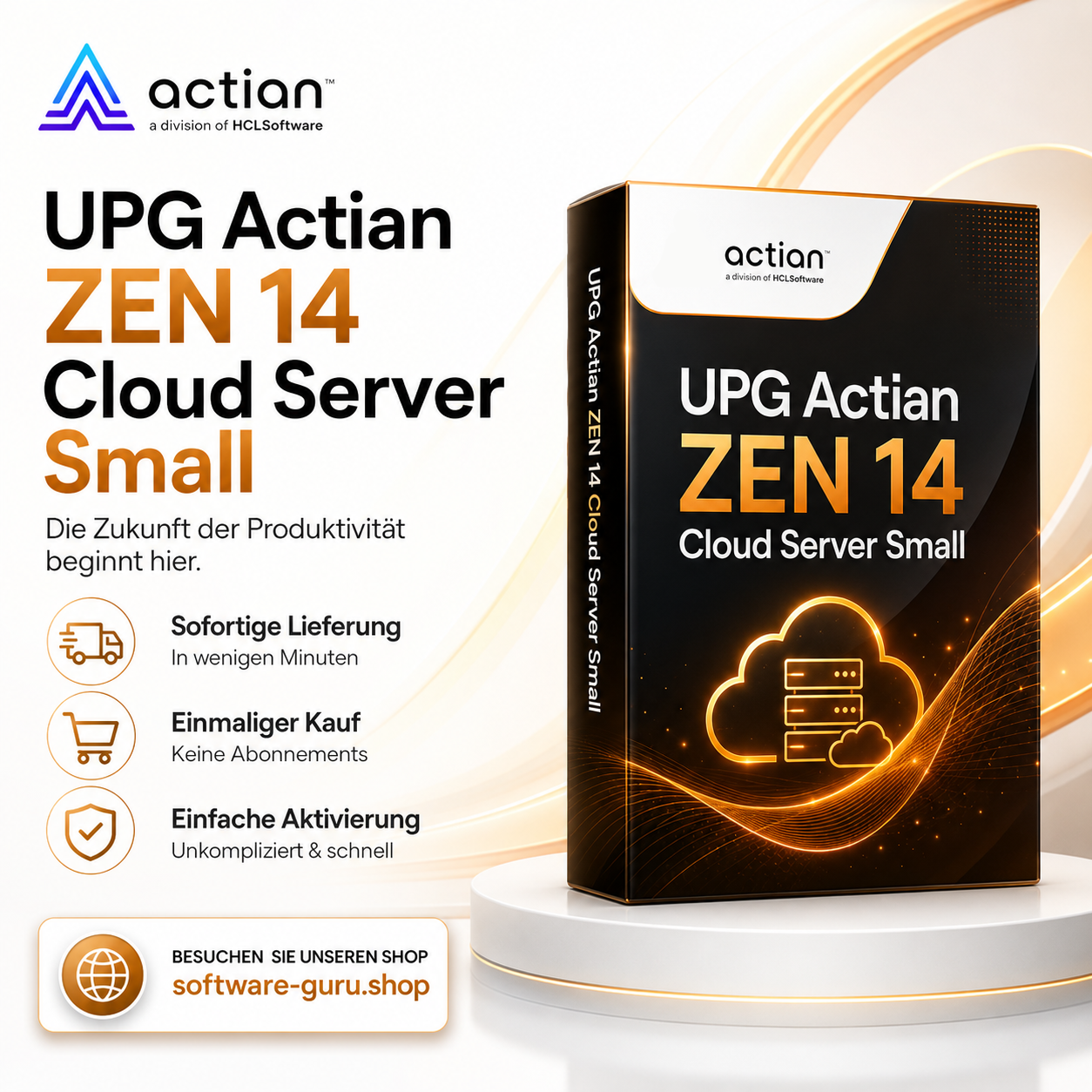 UPG Actian ZEN 14 Cloud Server Small