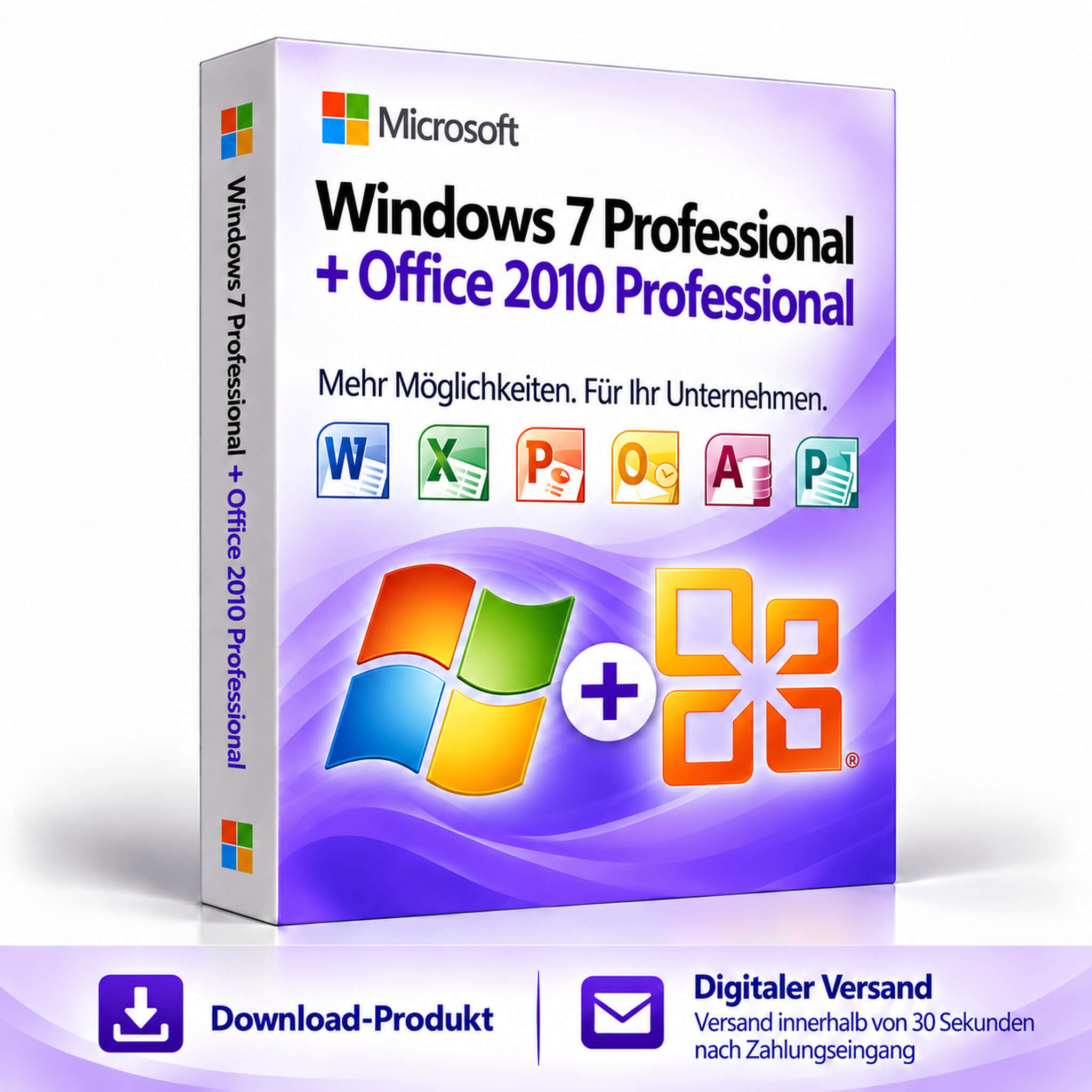 Windows 7 Professional + Office 2010 Professional