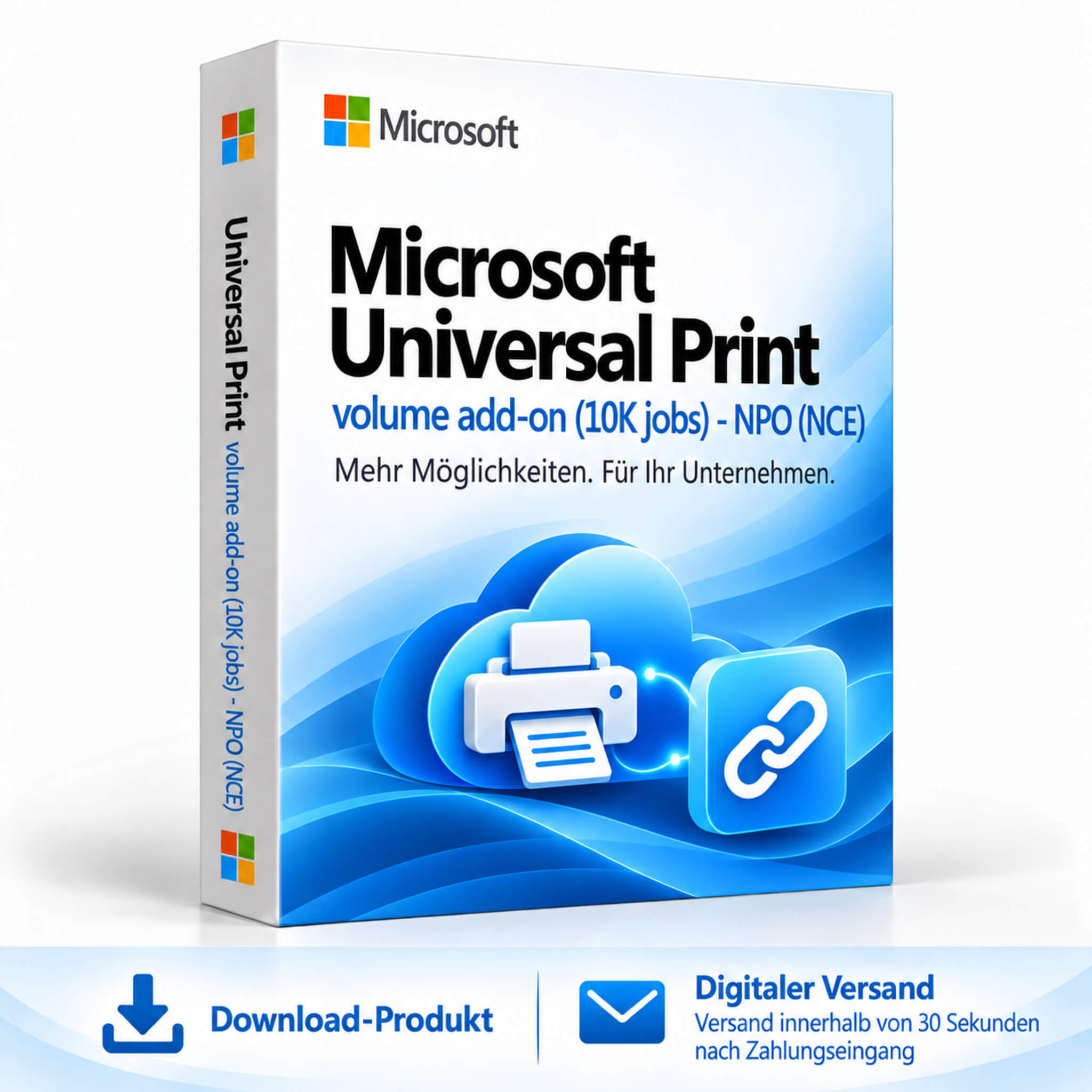 Microsoft Universal Print volume add-on (10k jobs) - NPO (NCE)