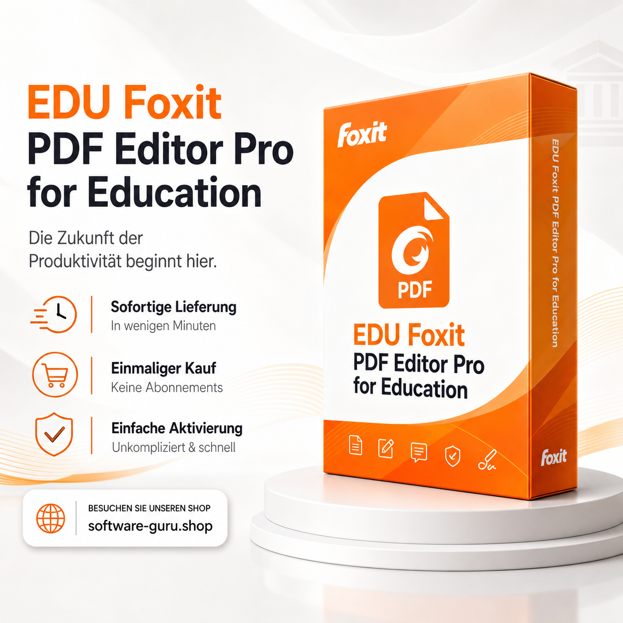 EDU Foxit PDF Editor Pro for Education