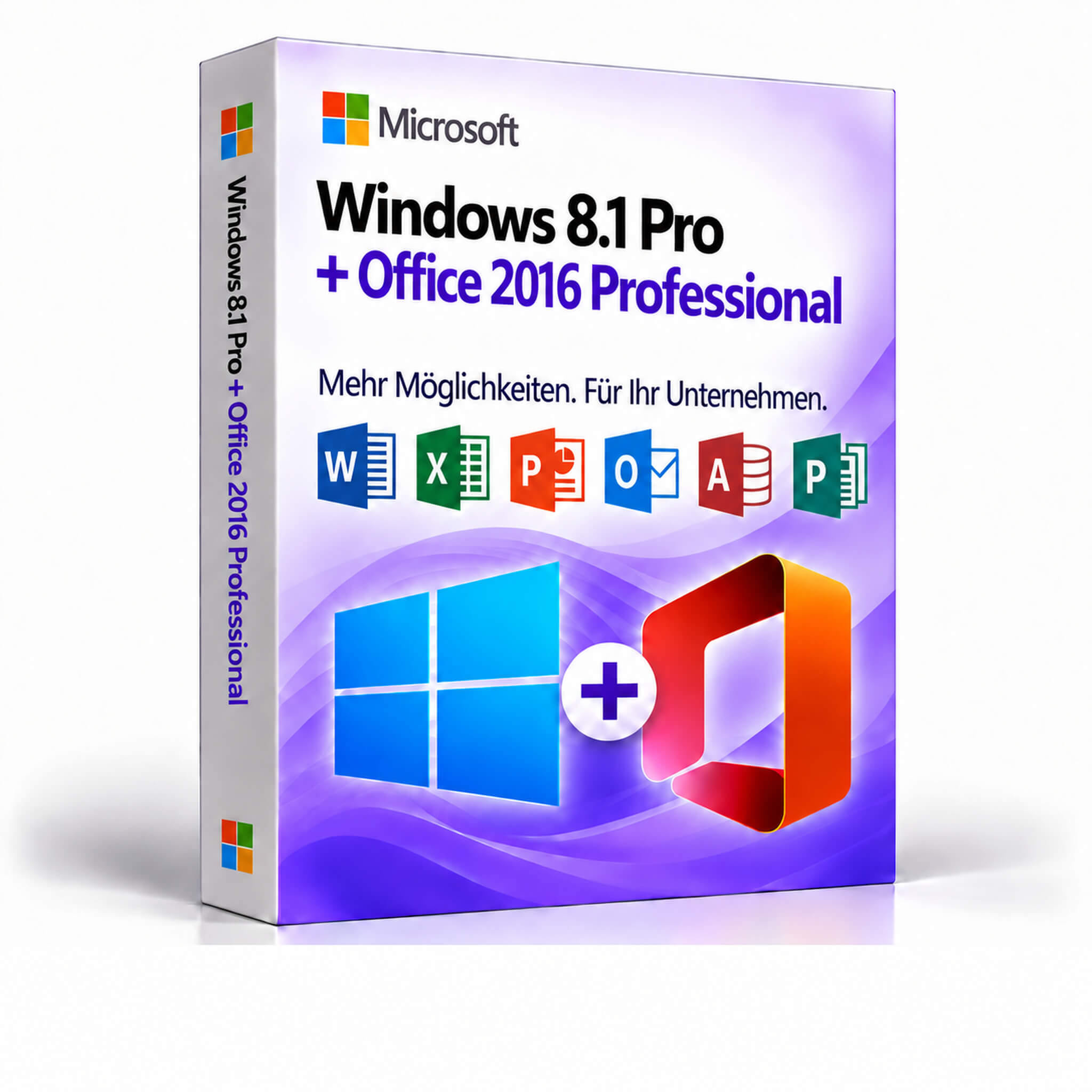Windows 8.1 Pro + Office 2016 Professional