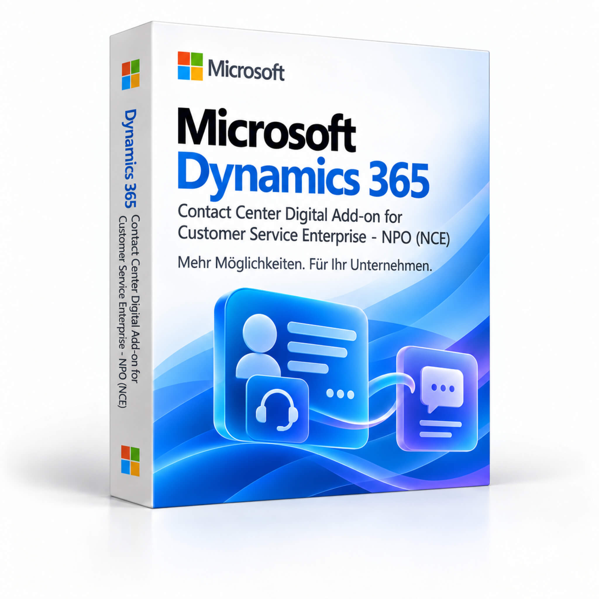 Microsoft Dynamics 365 Contact Center Digital Add-on for Customer Service Enterprise - NPO (NCE)