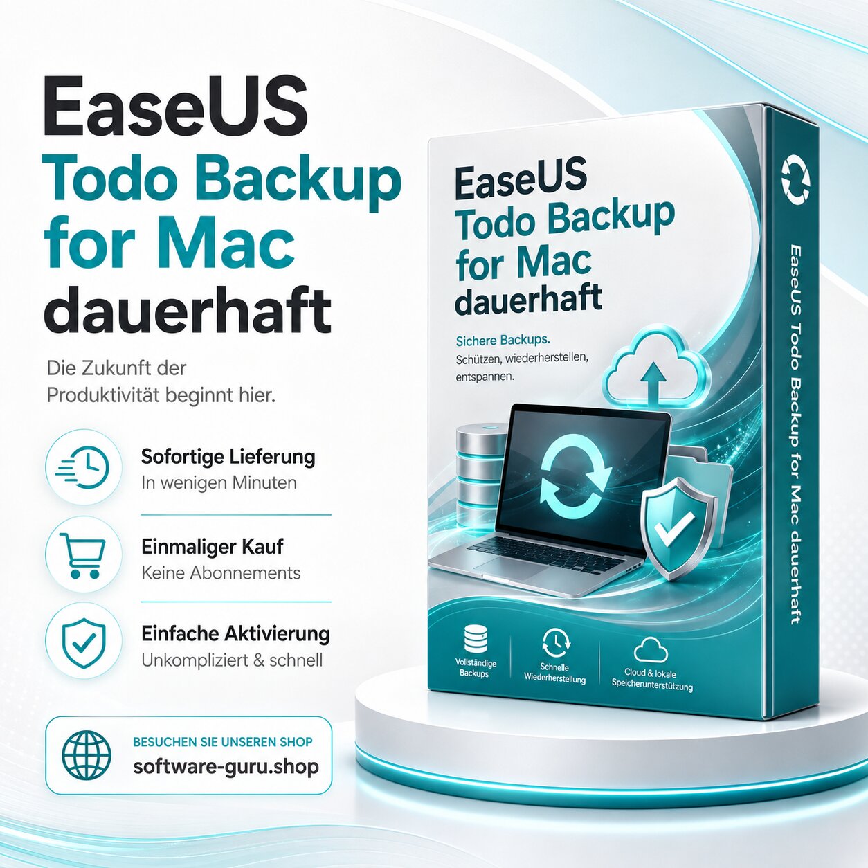 EaseUS Todo Backup for Mac dauerhaft